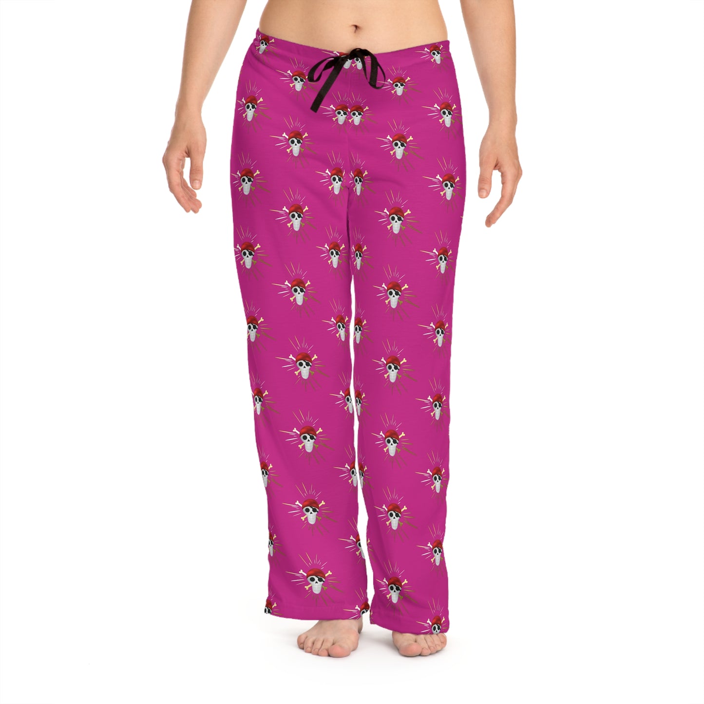 Sun-Veiled Pirate gear-Women's Pajama Pants (purple)