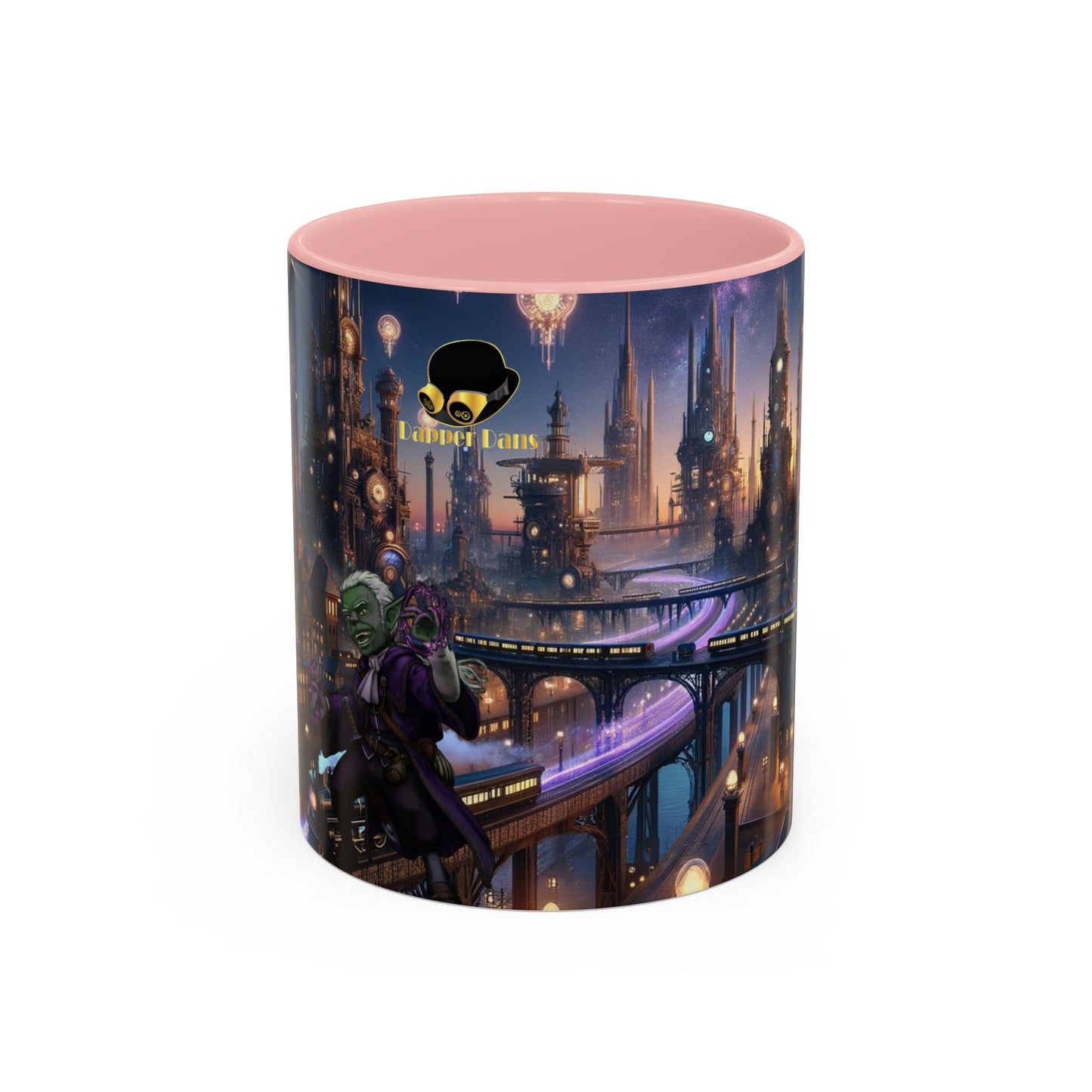 Accent Coffee Mug Fenic Elegant Ceramic Coffee Cup Available in 11oz and 15oz Sizes