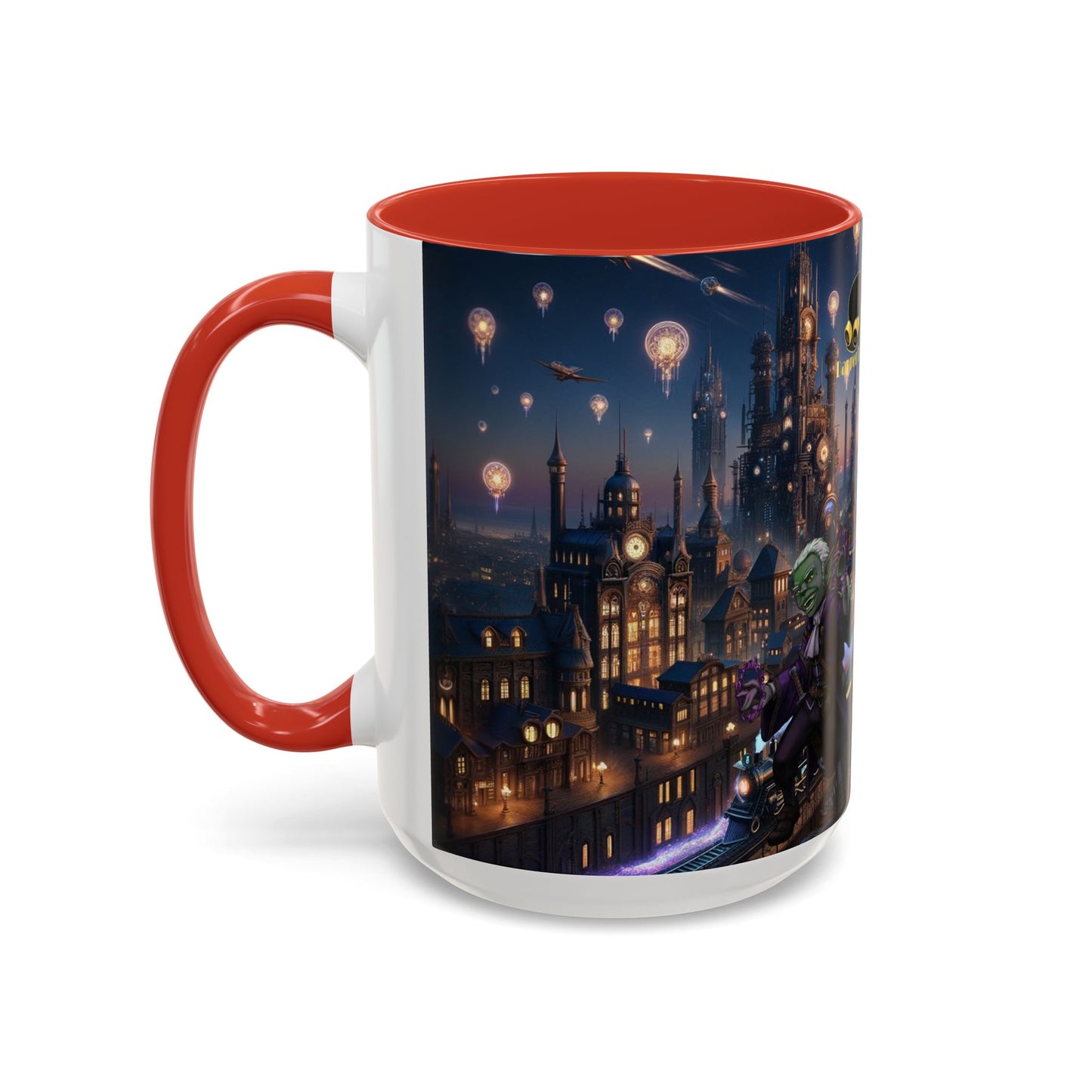 Accent Coffee Mug Fenic Elegant Ceramic Coffee Cup Available in 11oz and 15oz Sizes