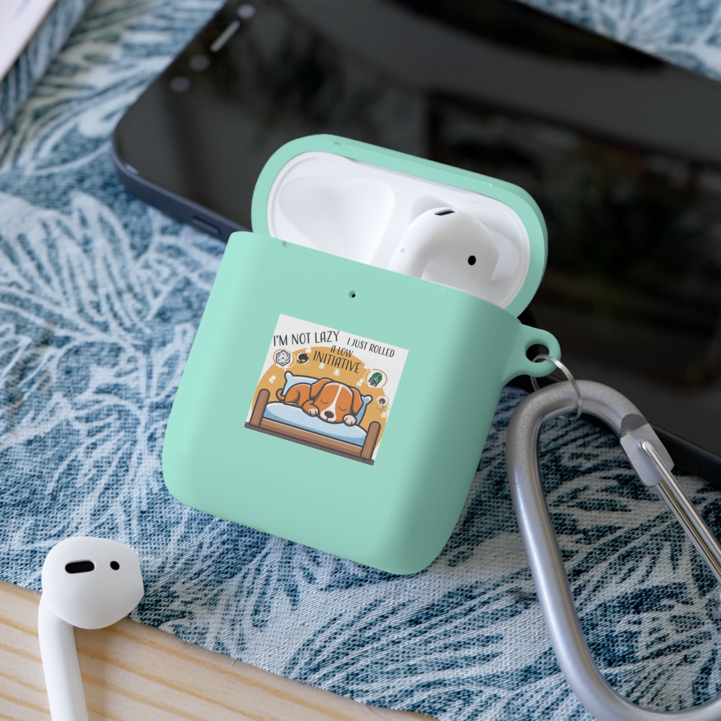 AirPods Case Cover for Gamers, Fun Protection with Dice Designs, Gift for Gaming Enthusiasts, Trendy Earbud Accessories, Cool Tech Gear