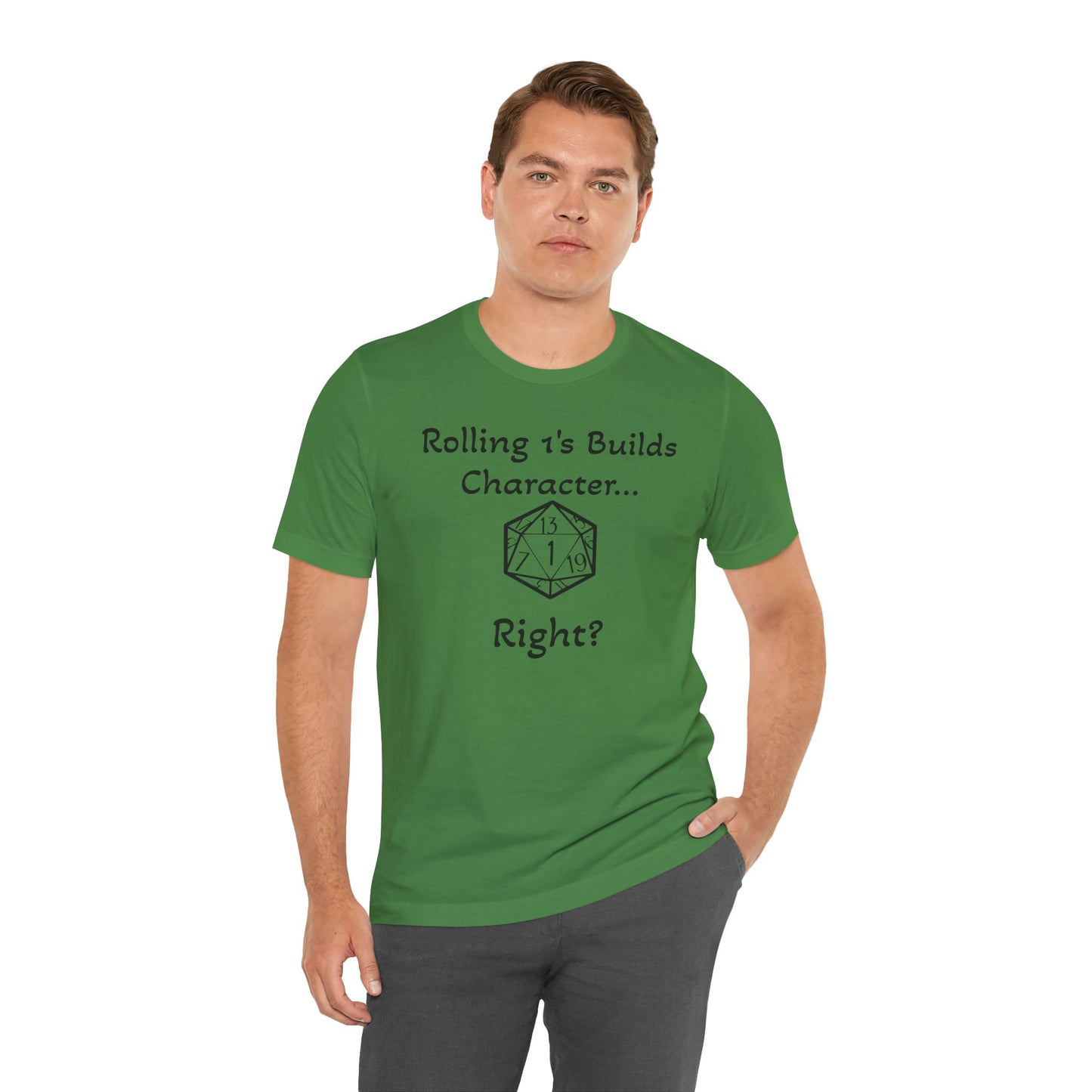 Builds Character Unisex Jersey Short Sleeve Tee