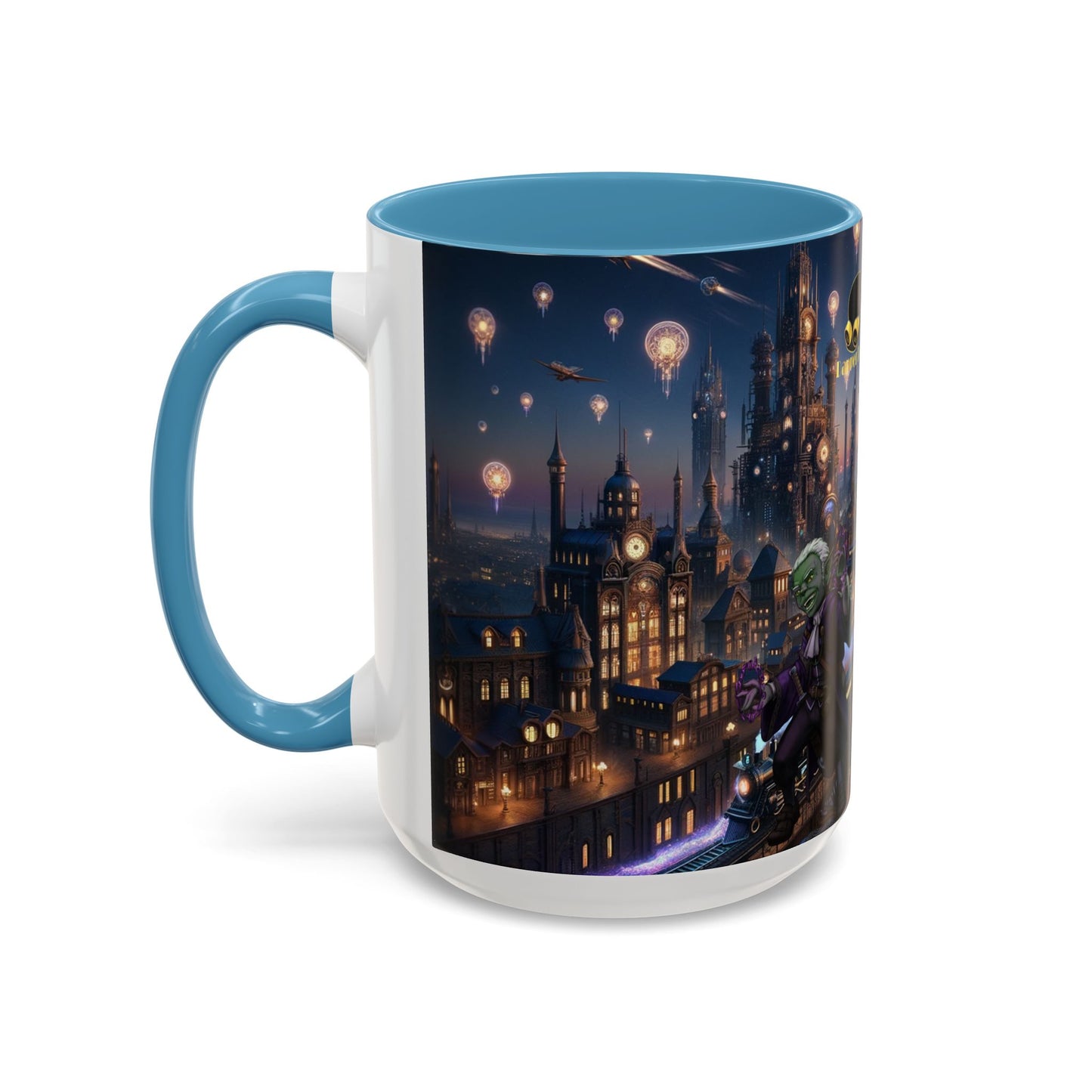 Accent Coffee Mug Fenic Elegant Ceramic Coffee Cup Available in 11oz and 15oz Sizes