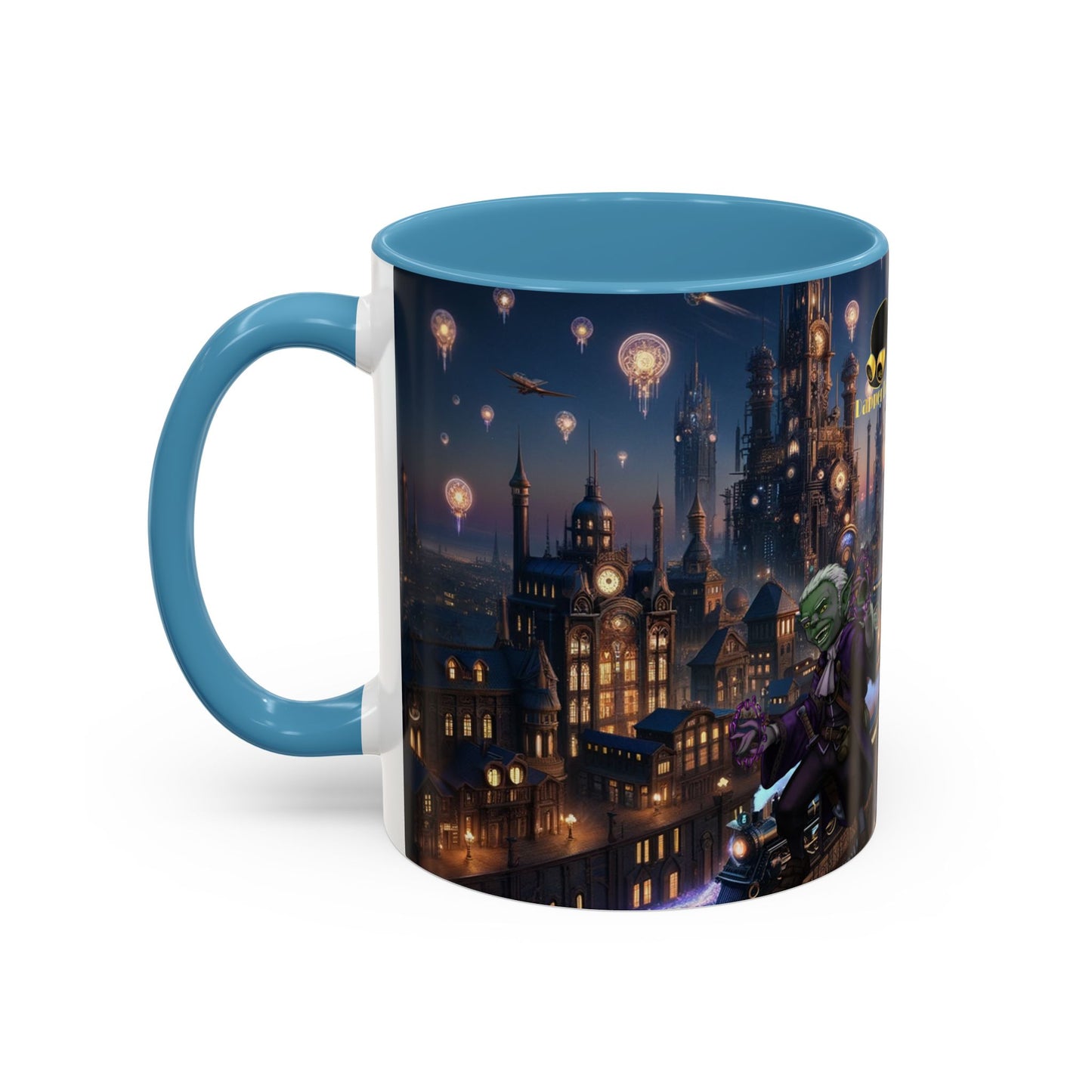 Accent Coffee Mug Fenic Elegant Ceramic Coffee Cup Available in 11oz and 15oz Sizes