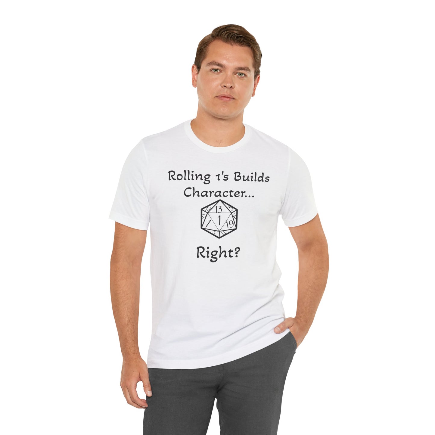 Builds Character Unisex Jersey Short Sleeve Tee