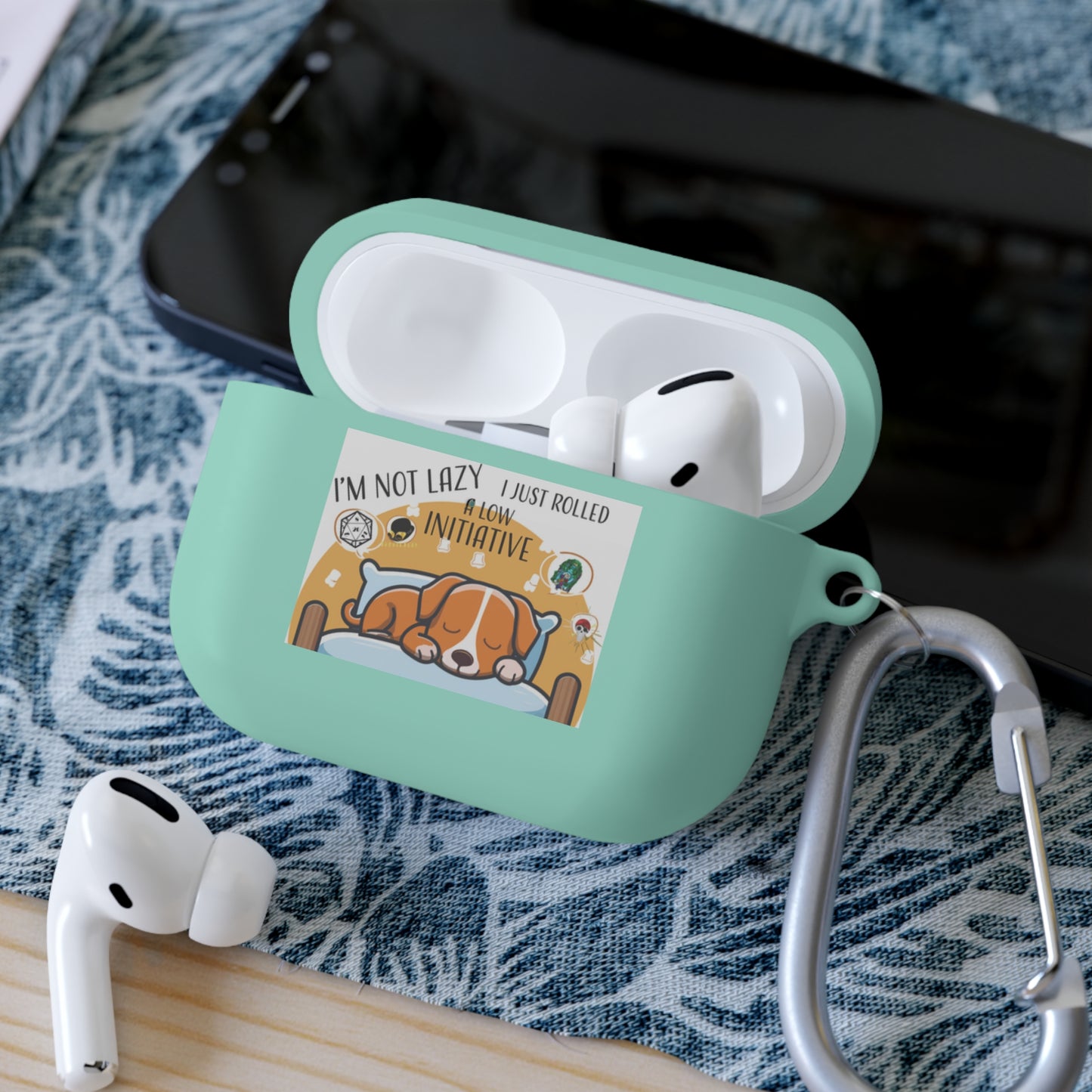 AirPods Case Cover for Gamers, Fun Protection with Dice Designs, Gift for Gaming Enthusiasts, Trendy Earbud Accessories, Cool Tech Gear