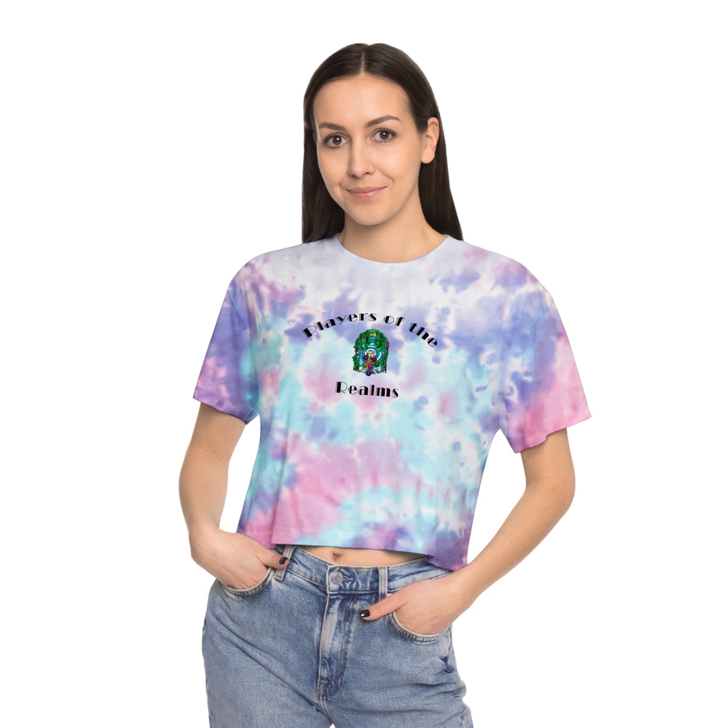 Women's Tie-Dye Crop Tee