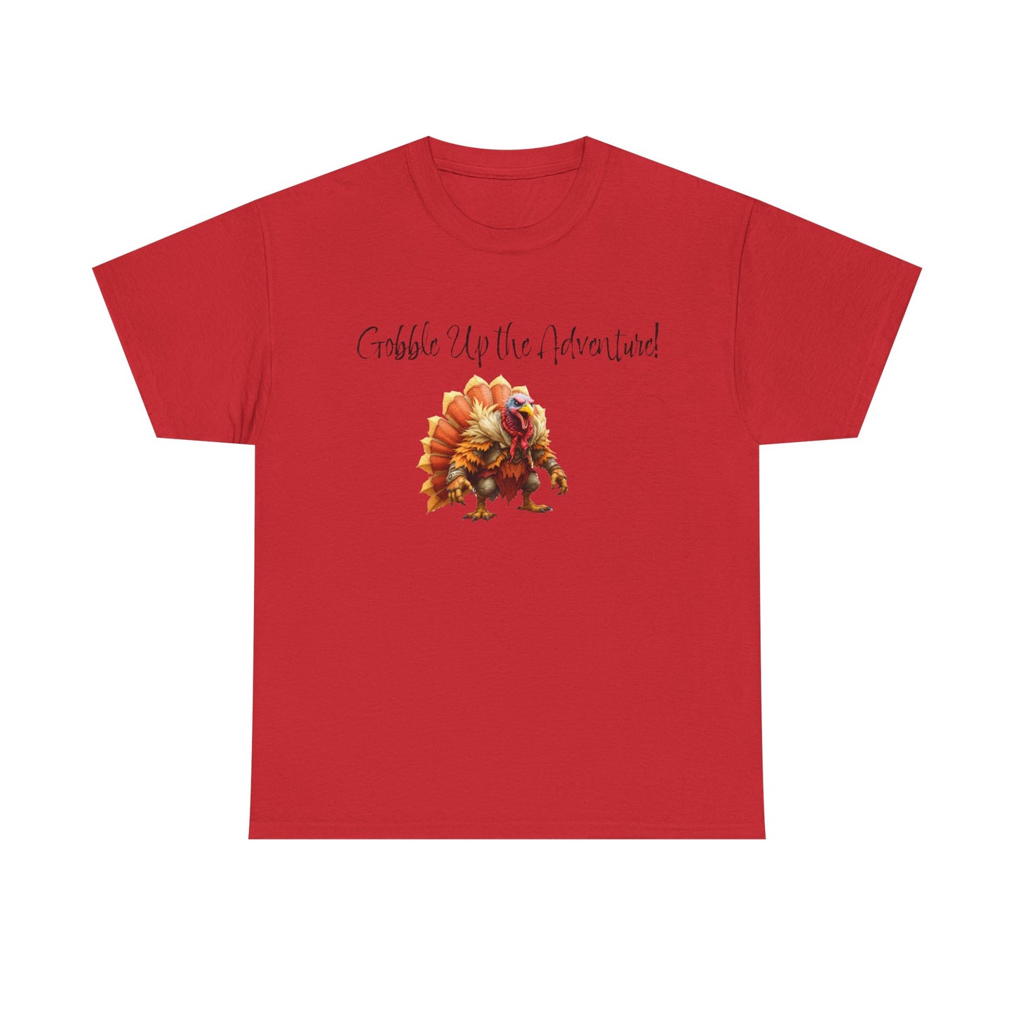 DnD Tee - Gobble Up Adventures Unisex Heavy Cotton Shirt