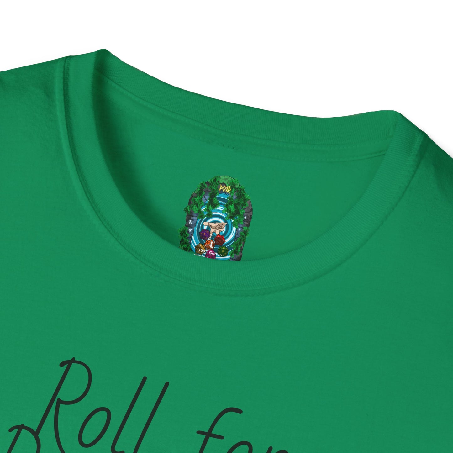 Roll for Persuasion Unisex Softstyle T-Shirt - Ideal for Gamers & D&D Fans