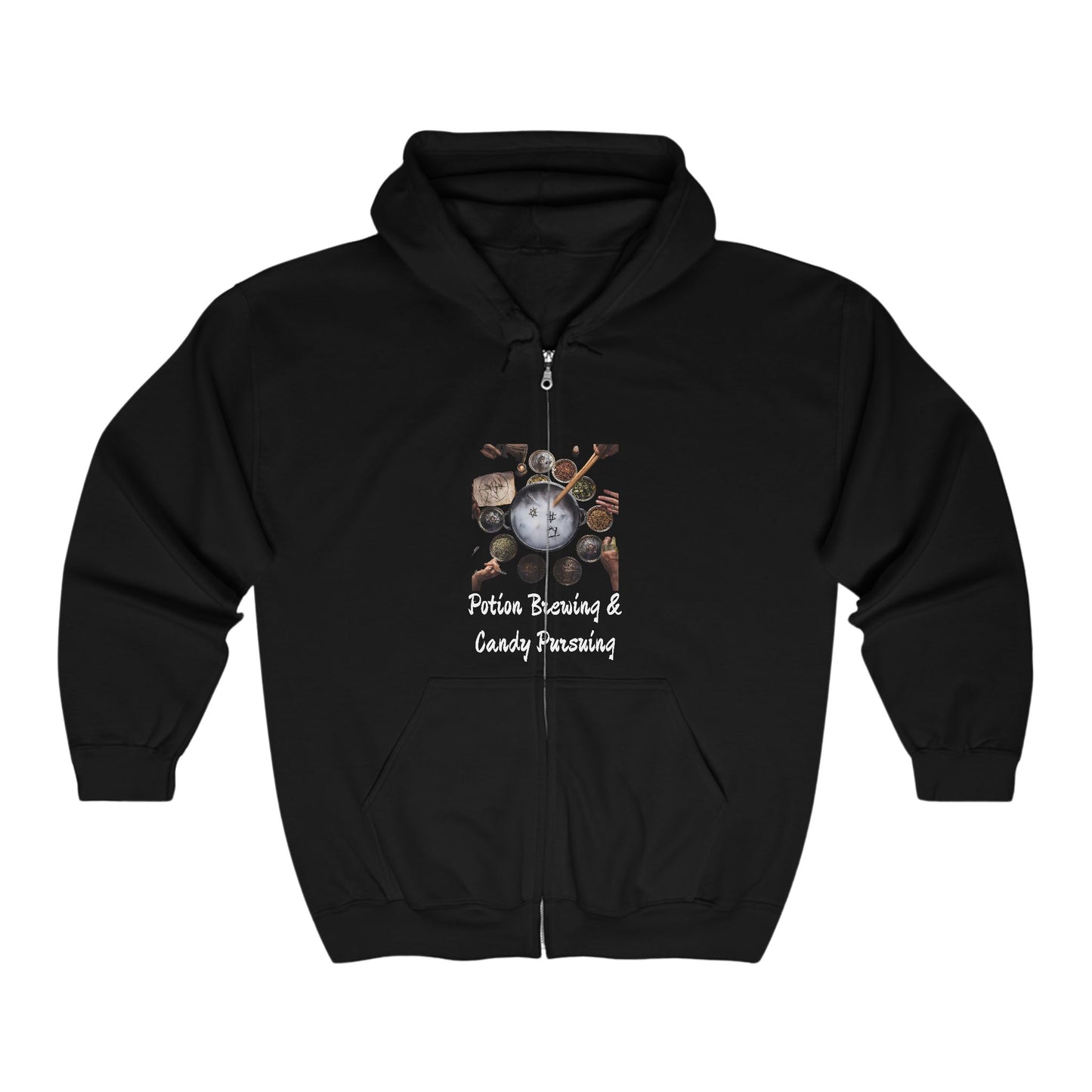 Potions and Candy Heavy Blend™ Full Zip Hooded Sweatshirt