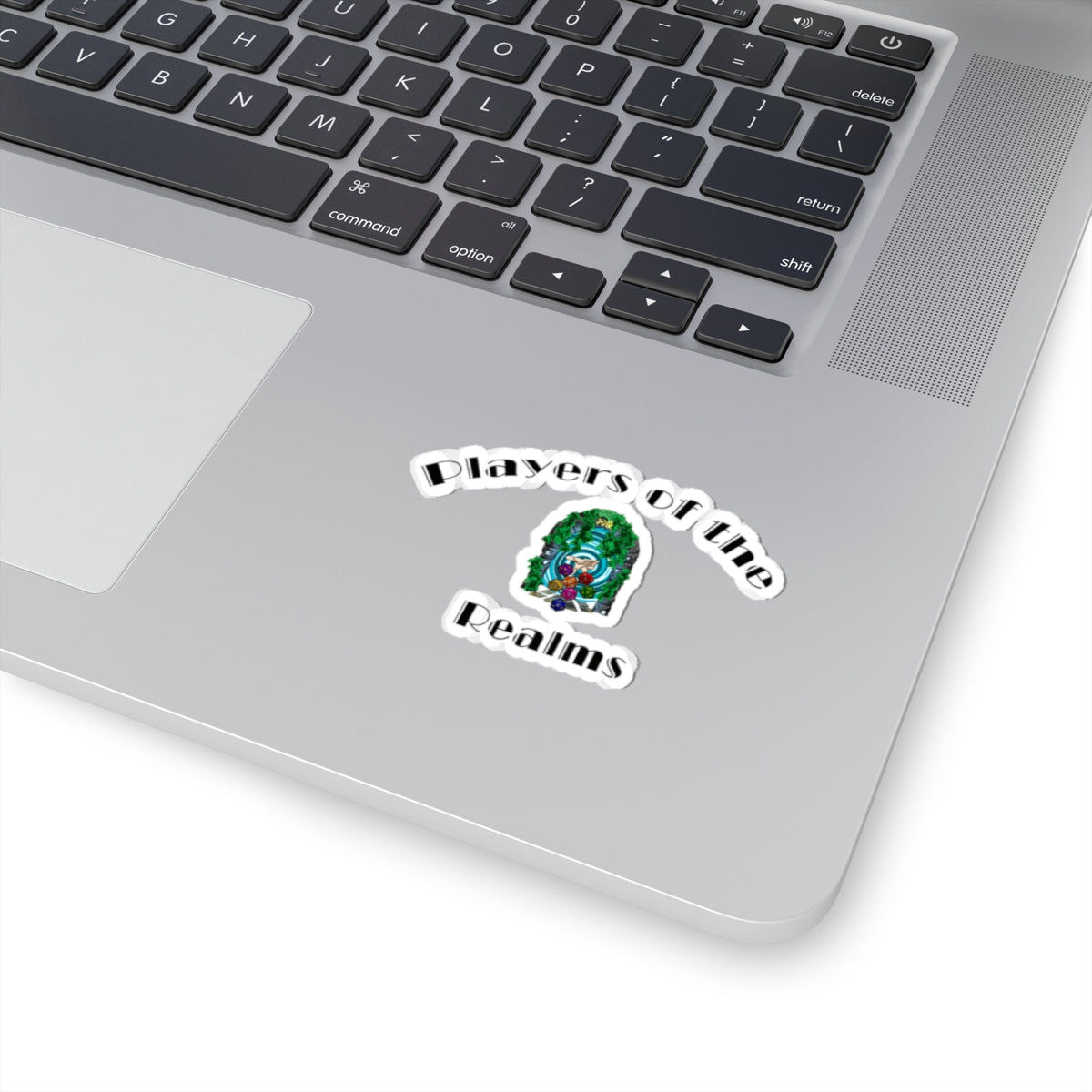 Players of the Realms Kiss-Cut Stickers - Fantasy Vibes for Gamers & Creatives