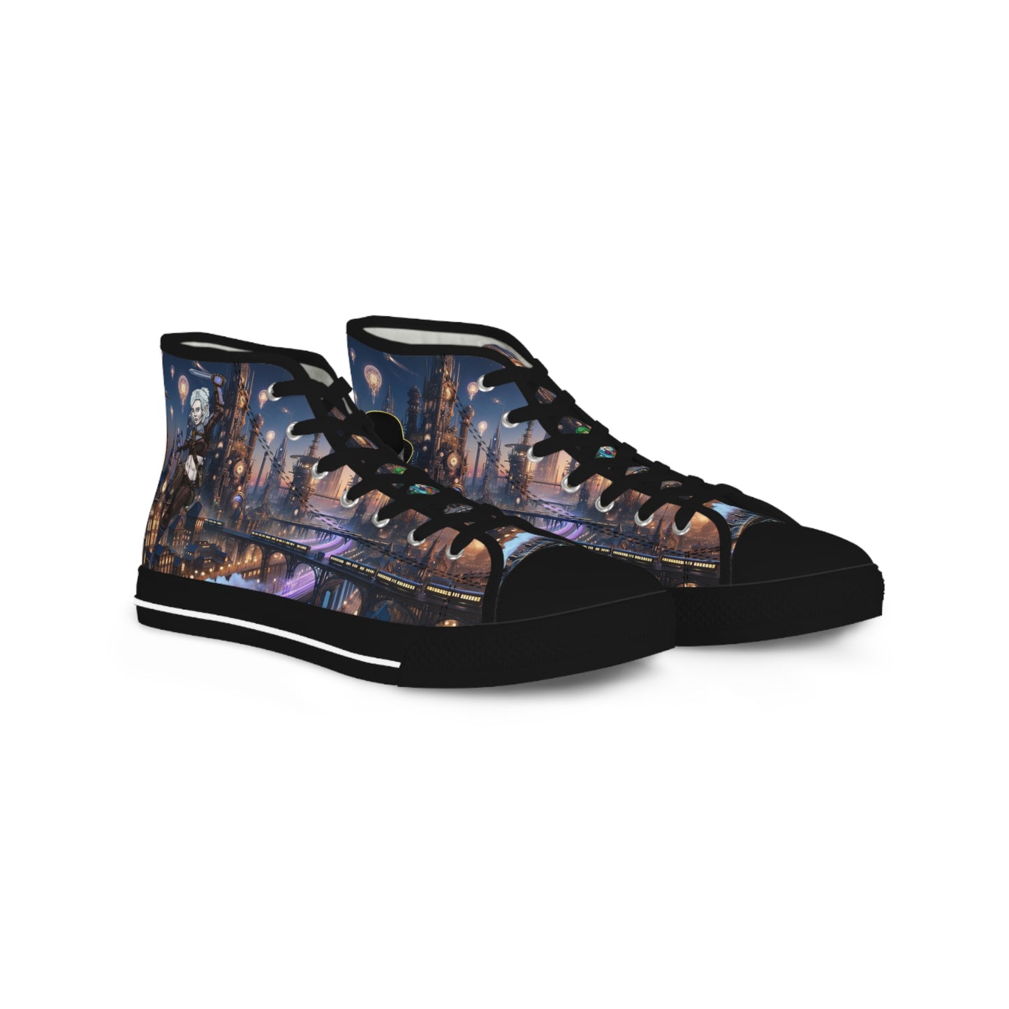 Men's High Top Sneakers- Saerys