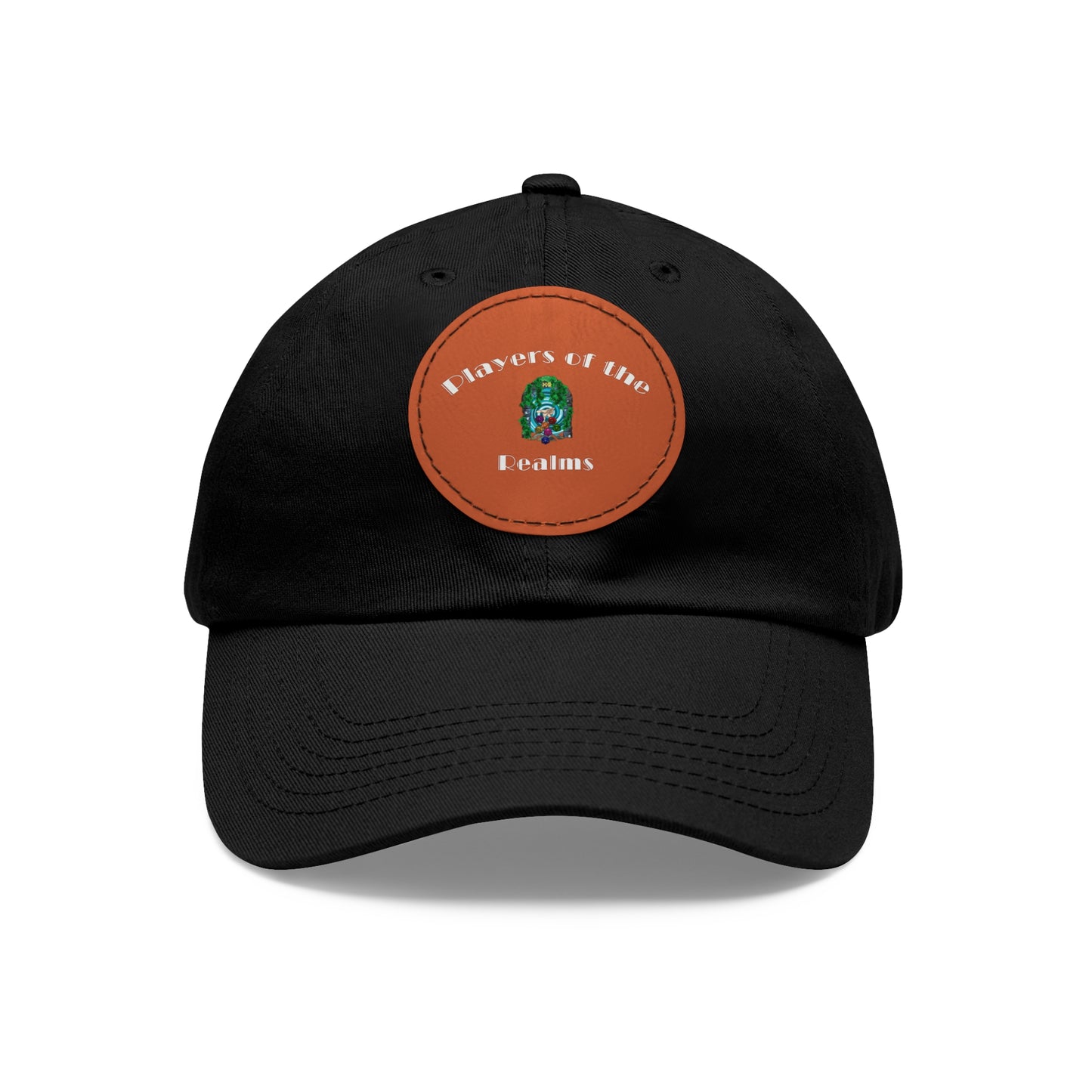 PotR Dad Hat with Leather Patch (Round)