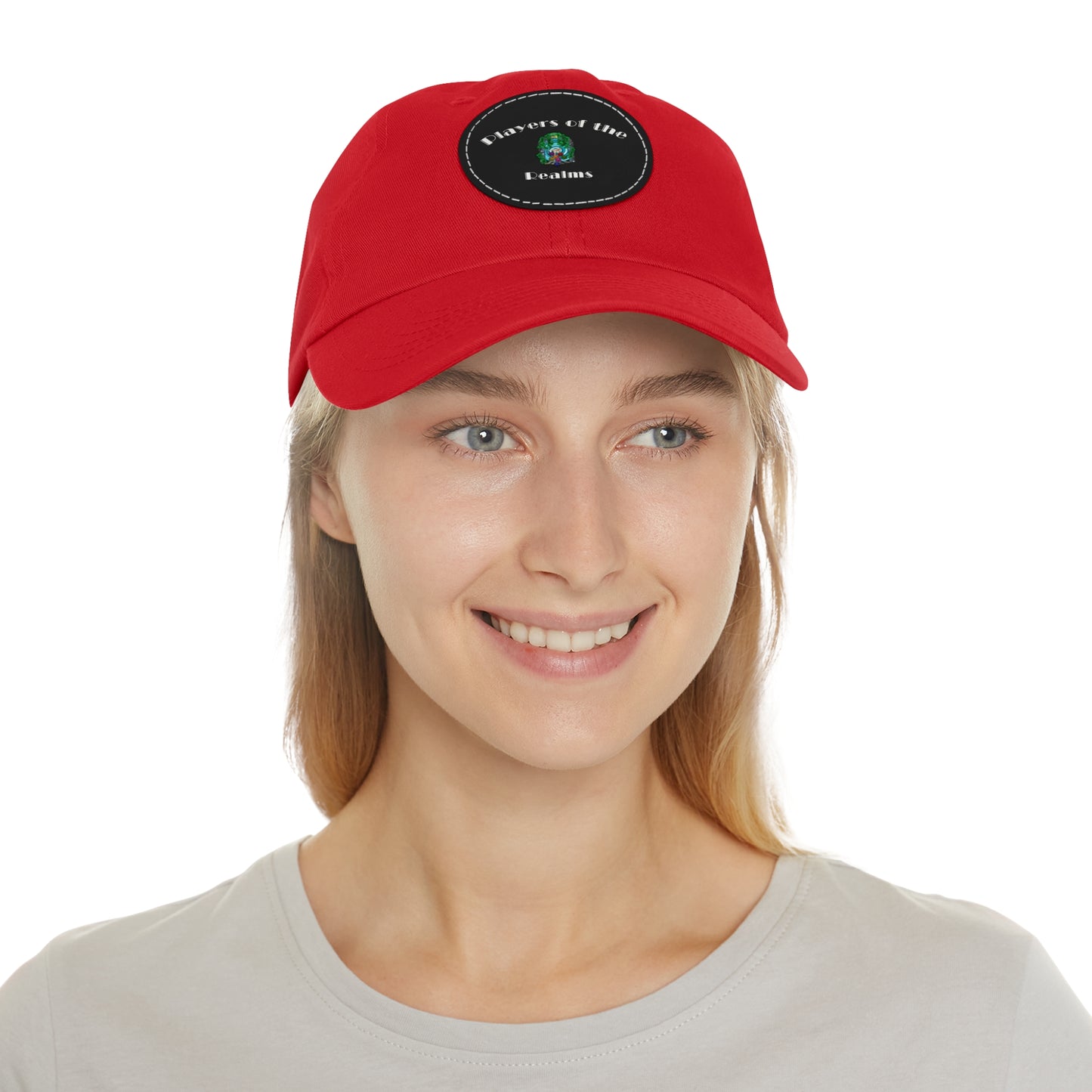 PotR Dad Hat with Leather Patch (Round)
