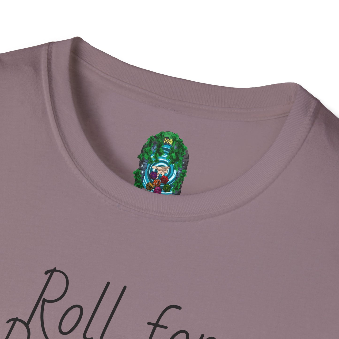 Roll for Persuasion Unisex Softstyle T-Shirt - Ideal for Gamers & D&D Fans