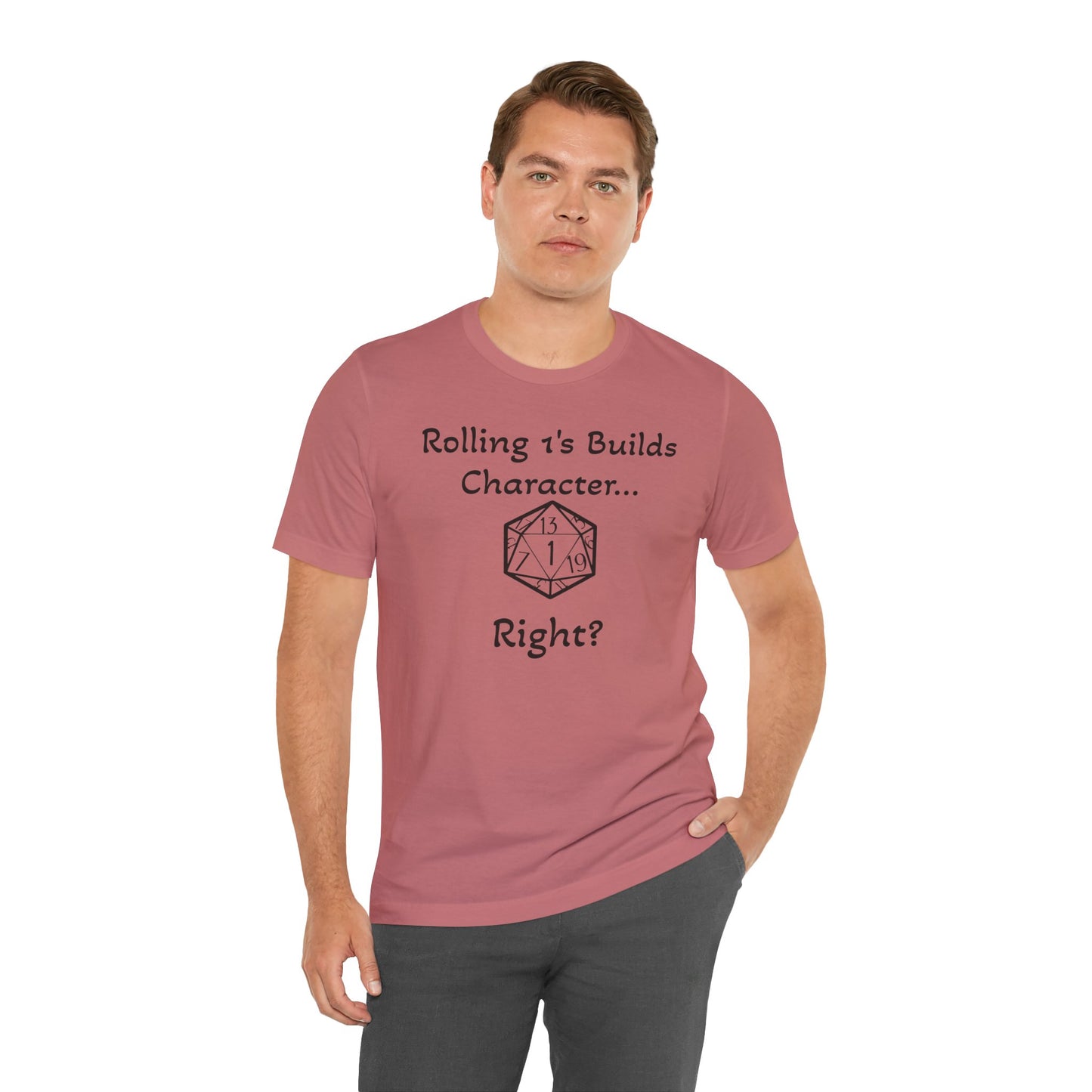 Builds Character Unisex Jersey Short Sleeve Tee