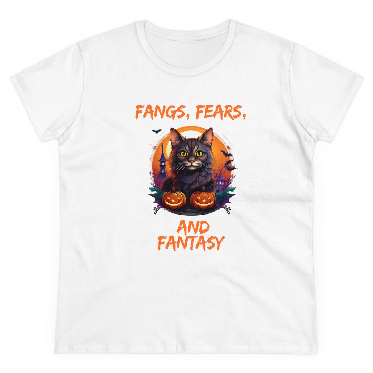 Fangs fears Women's Midweight Cotton Tee