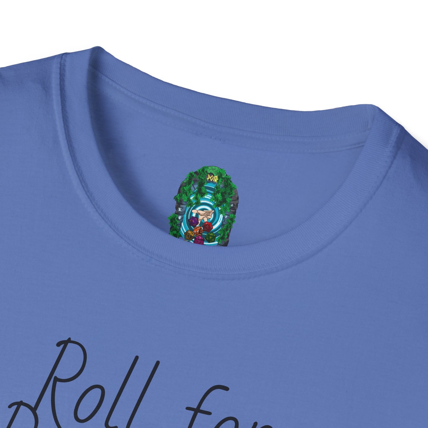 Roll for Persuasion Unisex Softstyle T-Shirt - Ideal for Gamers & D&D Fans
