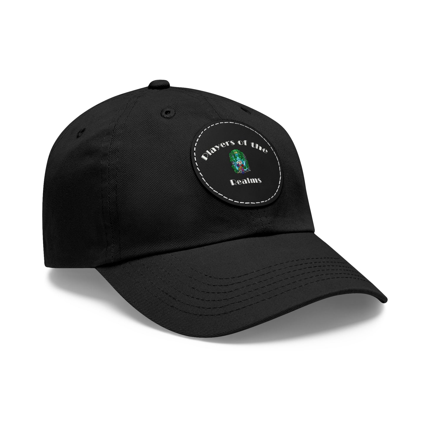 PotR Dad Hat with Leather Patch (Round)
