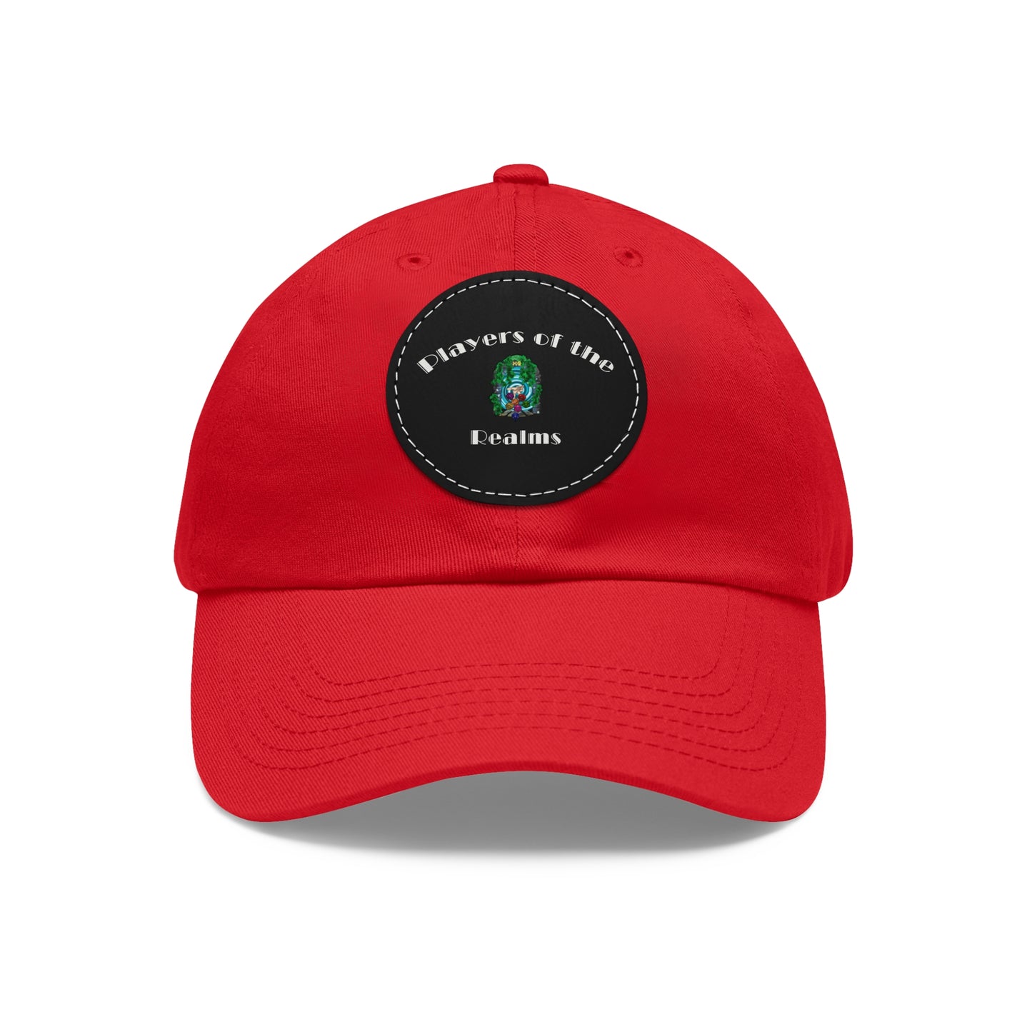 PotR Dad Hat with Leather Patch (Round)