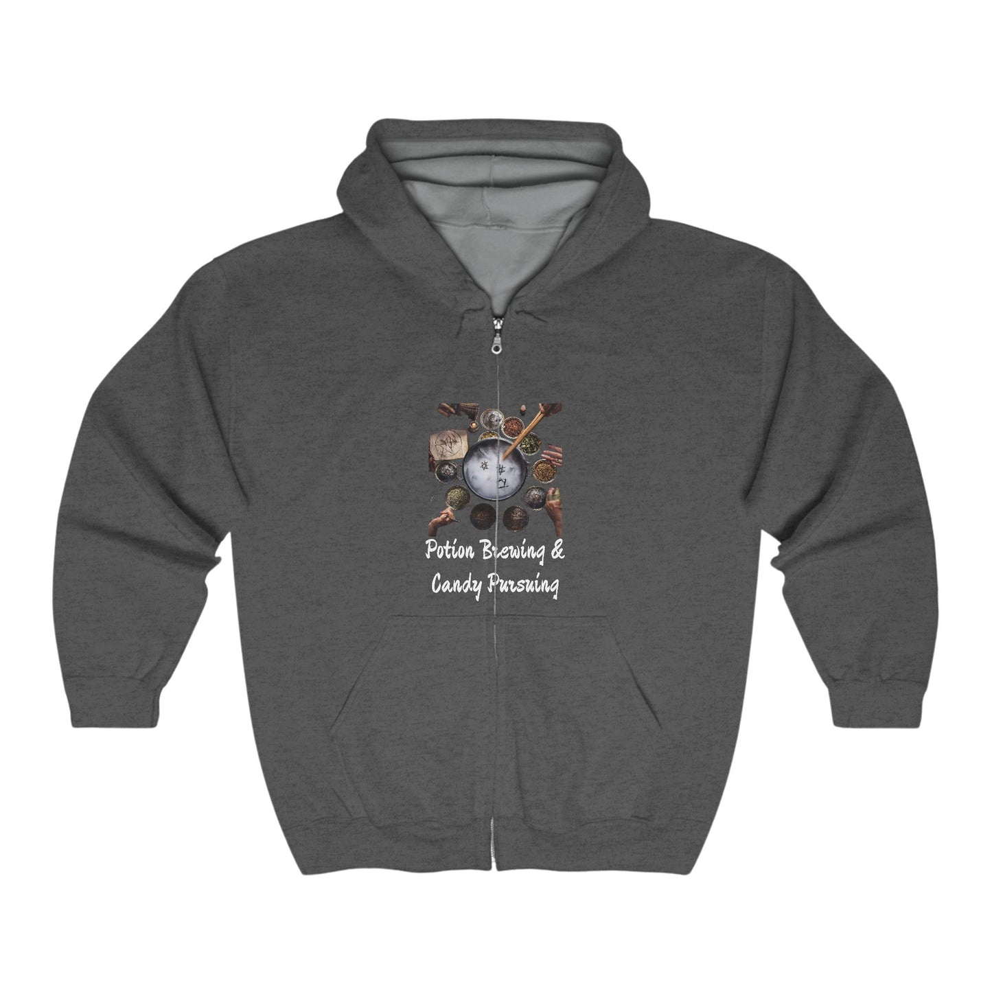 Potions and Candy Heavy Blend™ Full Zip Hooded Sweatshirt
