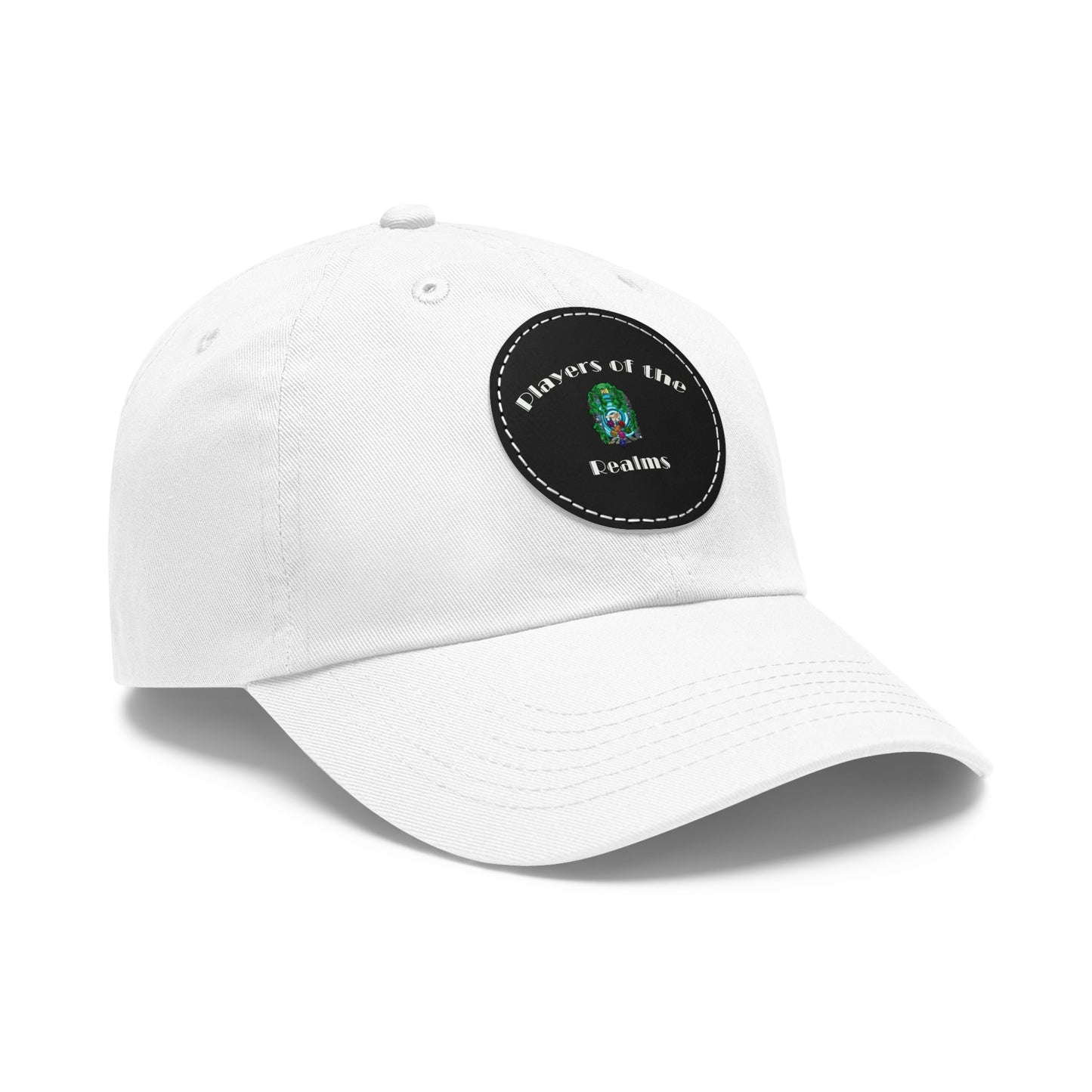PotR Dad Hat with Leather Patch (Round)