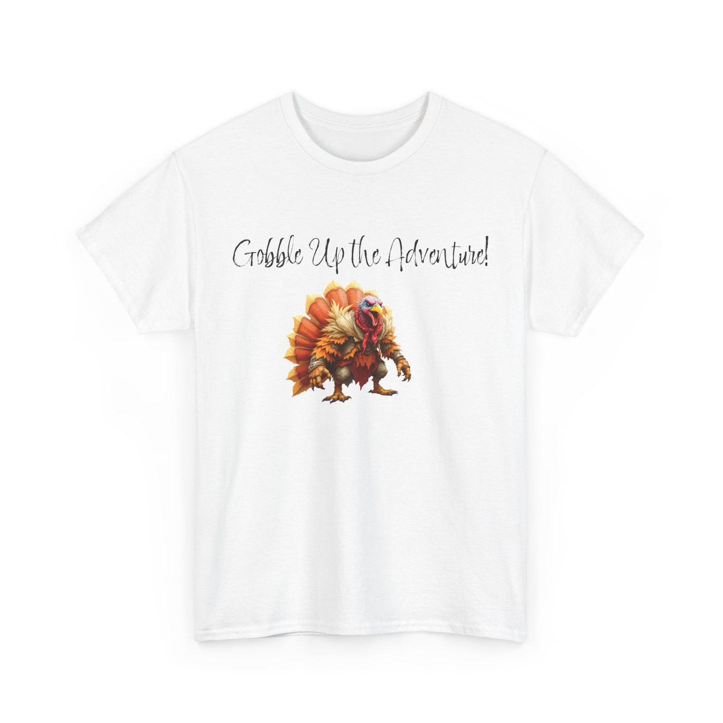 DnD Tee - Gobble Up Adventures Unisex Heavy Cotton Shirt