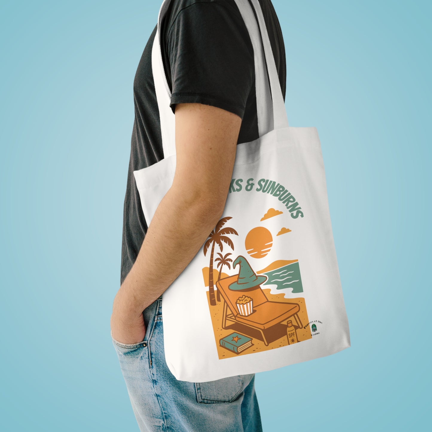 DND Tote Bag Spells, Snacks & Sunburns