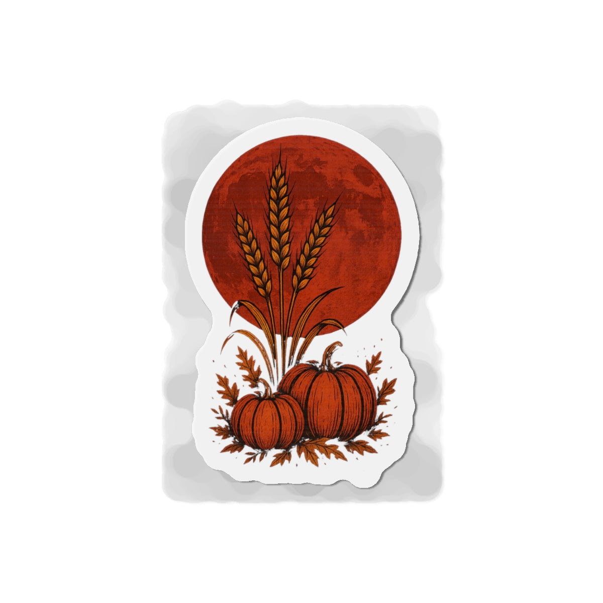 Harvest-Themed Die-Cut Magnets | Fall Decor, Pumpkin Lover Gifts, Kitchen Decor, Holiday Decorations, Seasonal Home Accessories