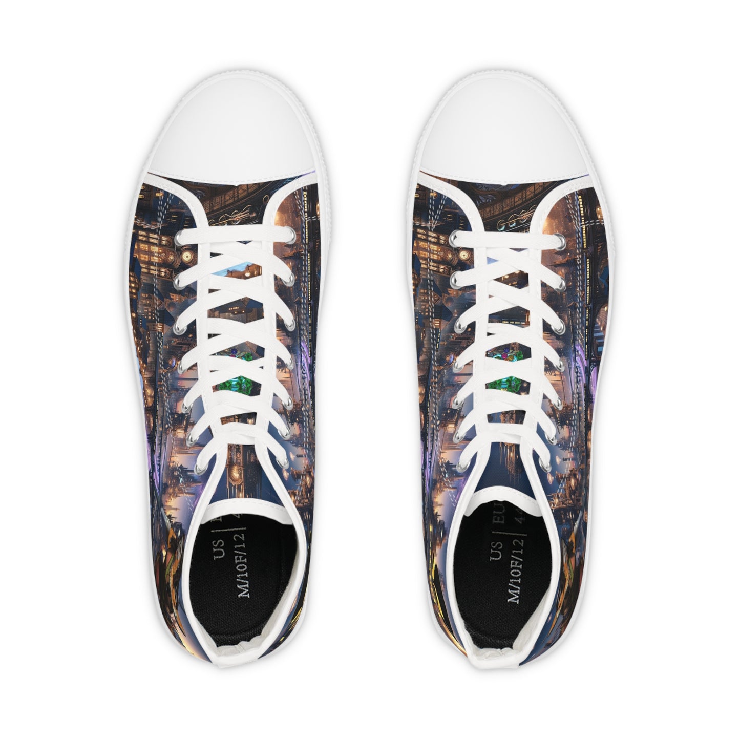 Men's High Top Sneakers- Zaria