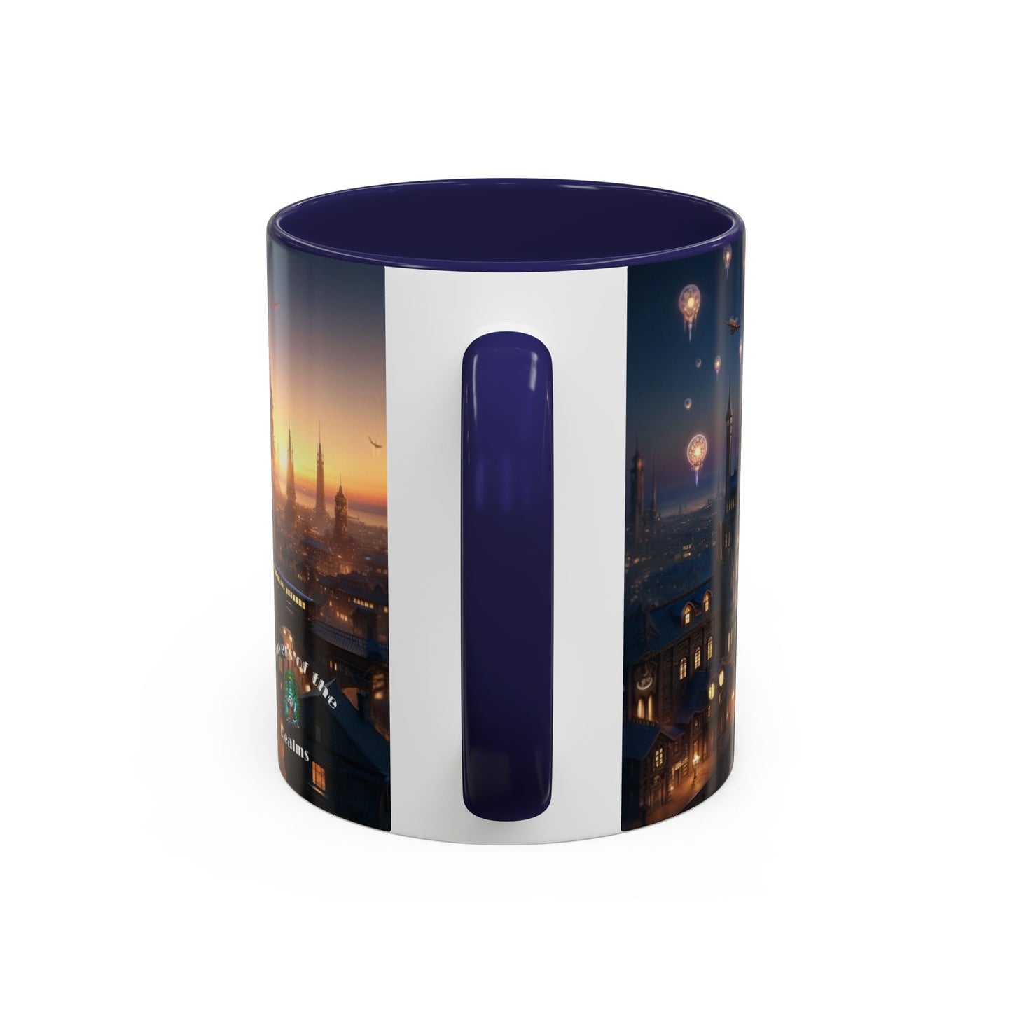 Accent Coffee Mug Fenic Elegant Ceramic Coffee Cup Available in 11oz and 15oz Sizes