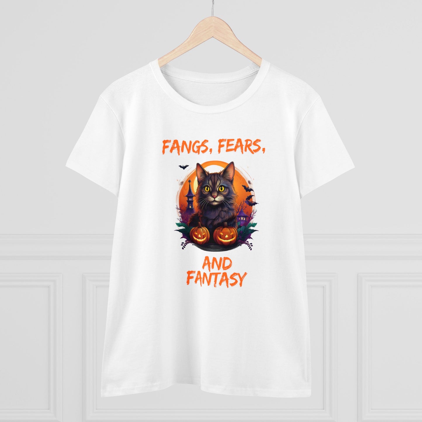 Fangs fears Women's Midweight Cotton Tee