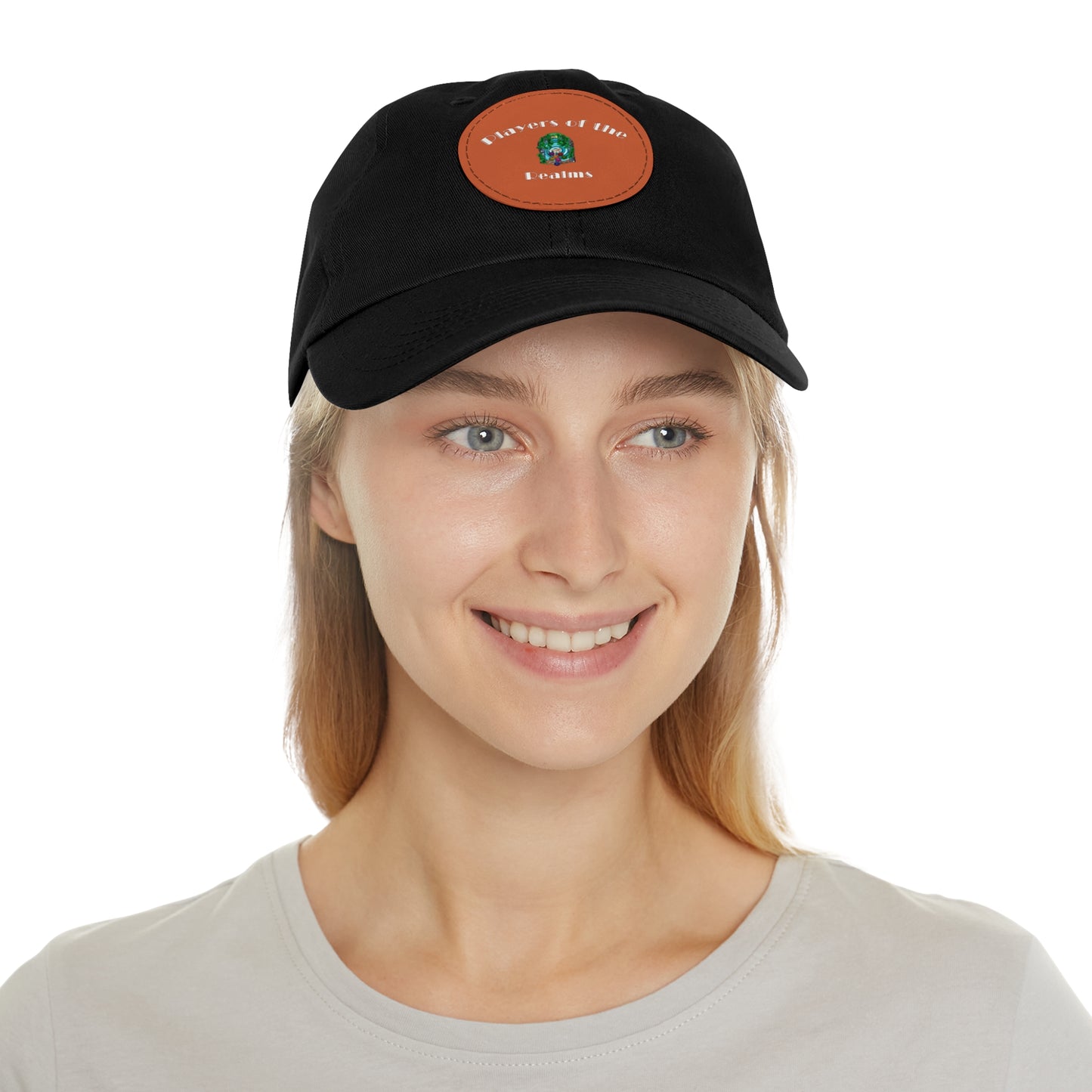 PotR Dad Hat with Leather Patch (Round)