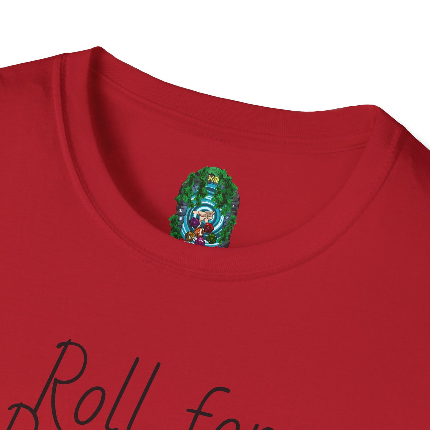 Roll for Persuasion Unisex Softstyle T-Shirt - Ideal for Gamers & D&D Fans