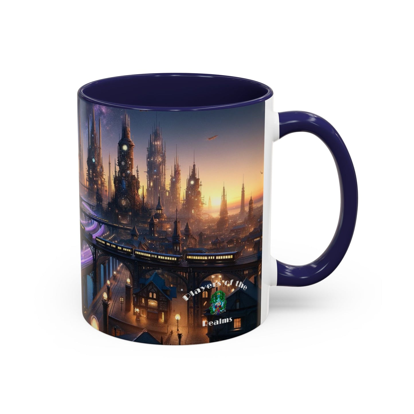 Accent Coffee Mug Fenic Elegant Ceramic Coffee Cup Available in 11oz and 15oz Sizes