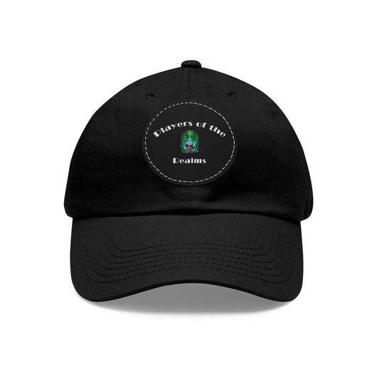 PotR Dad Hat with Leather Patch (Round)