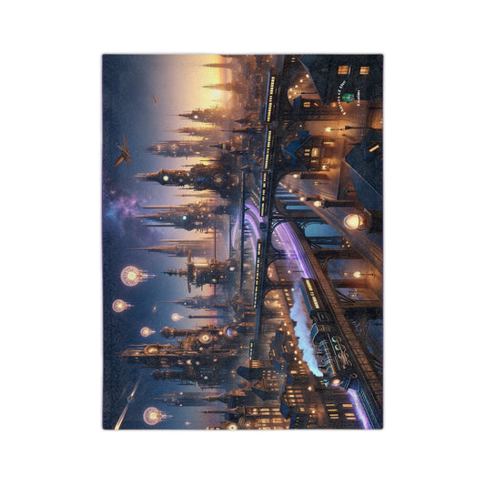 Dapper Velveteen Microfiber Blanket