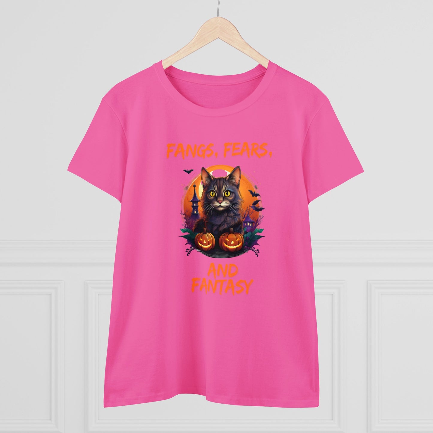 Fangs fears Women's Midweight Cotton Tee