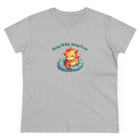 Stay wild stay free -Women's Midweight Cotton Tee