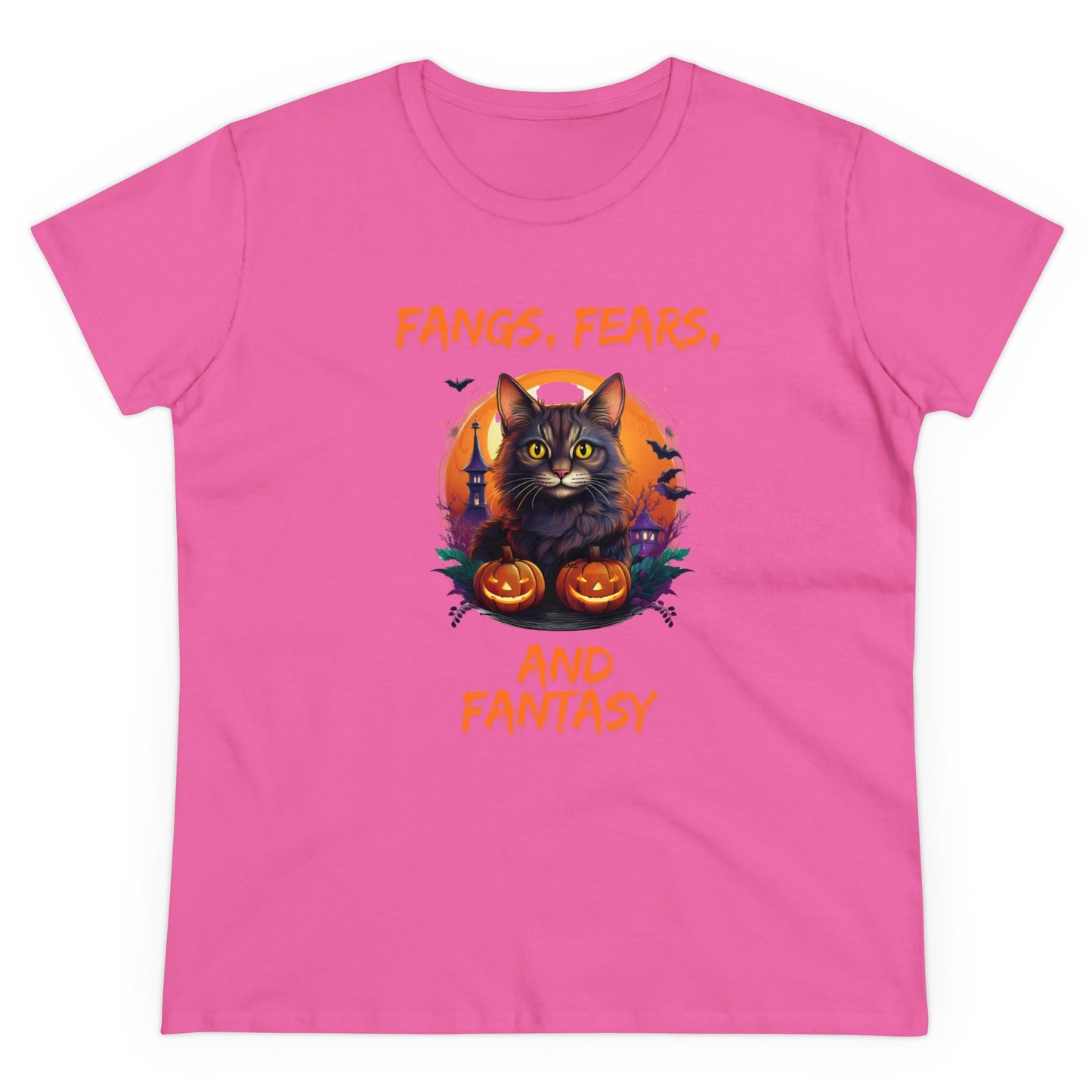Fangs fears Women's Midweight Cotton Tee