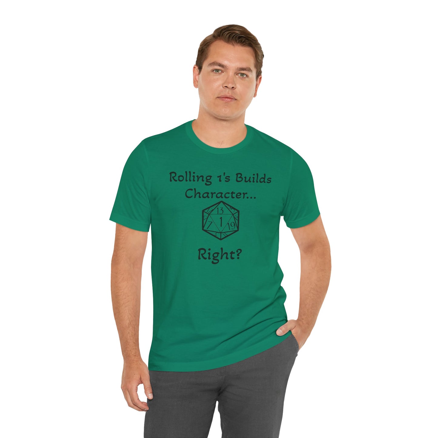 Builds Character Unisex Jersey Short Sleeve Tee