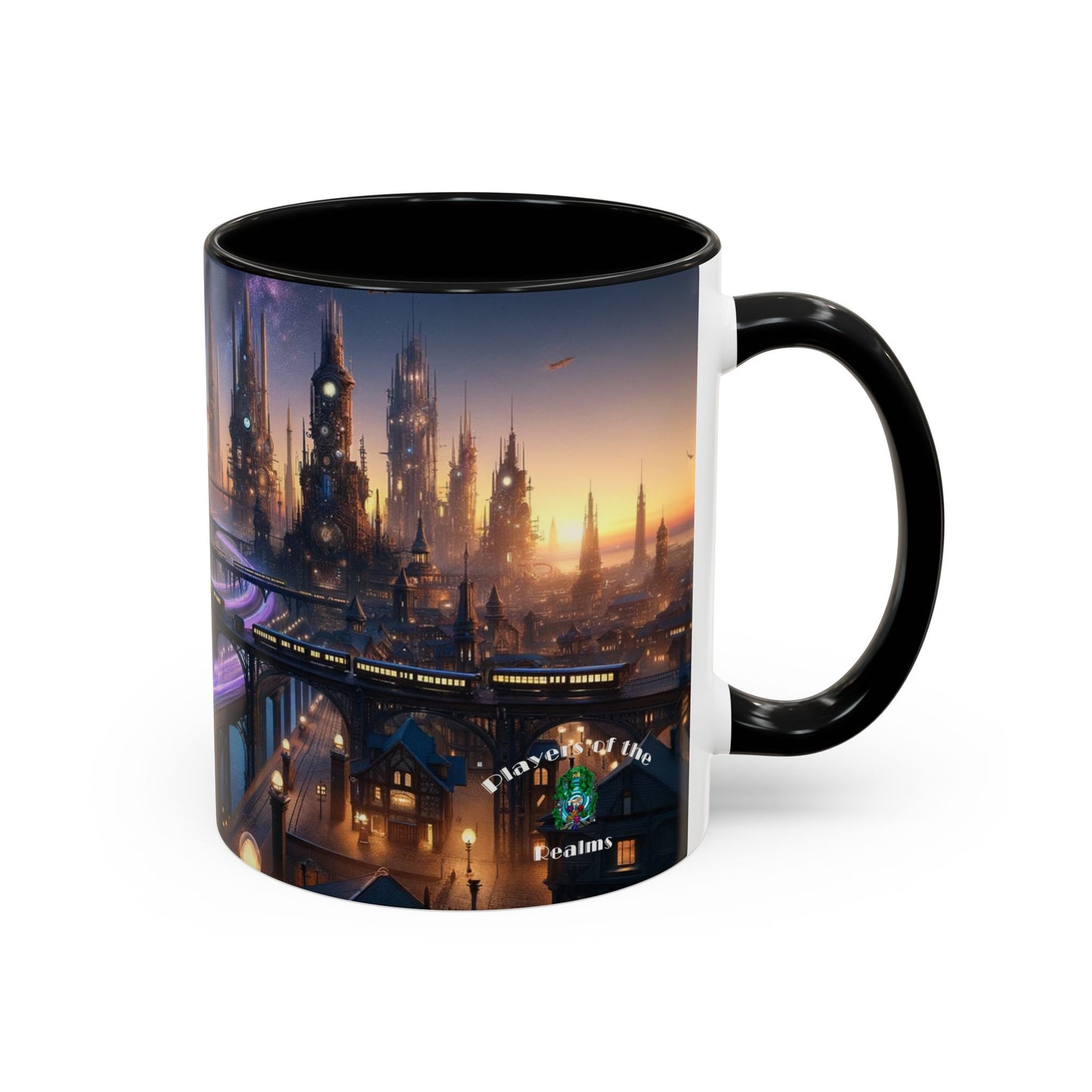 Accent Coffee Mug Fenic Elegant Ceramic Coffee Cup Available in 11oz and 15oz Sizes