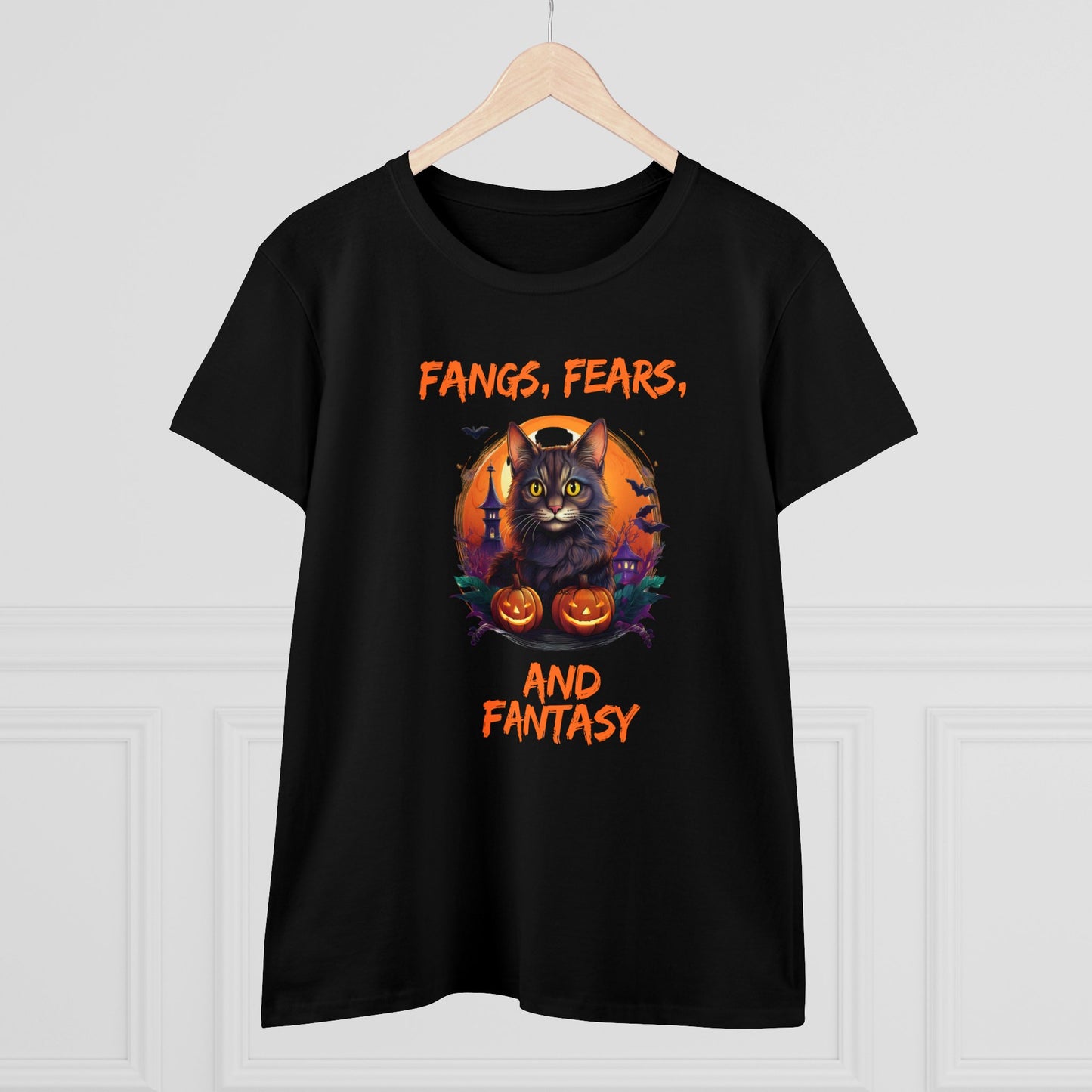 Fangs fears Women's Midweight Cotton Tee