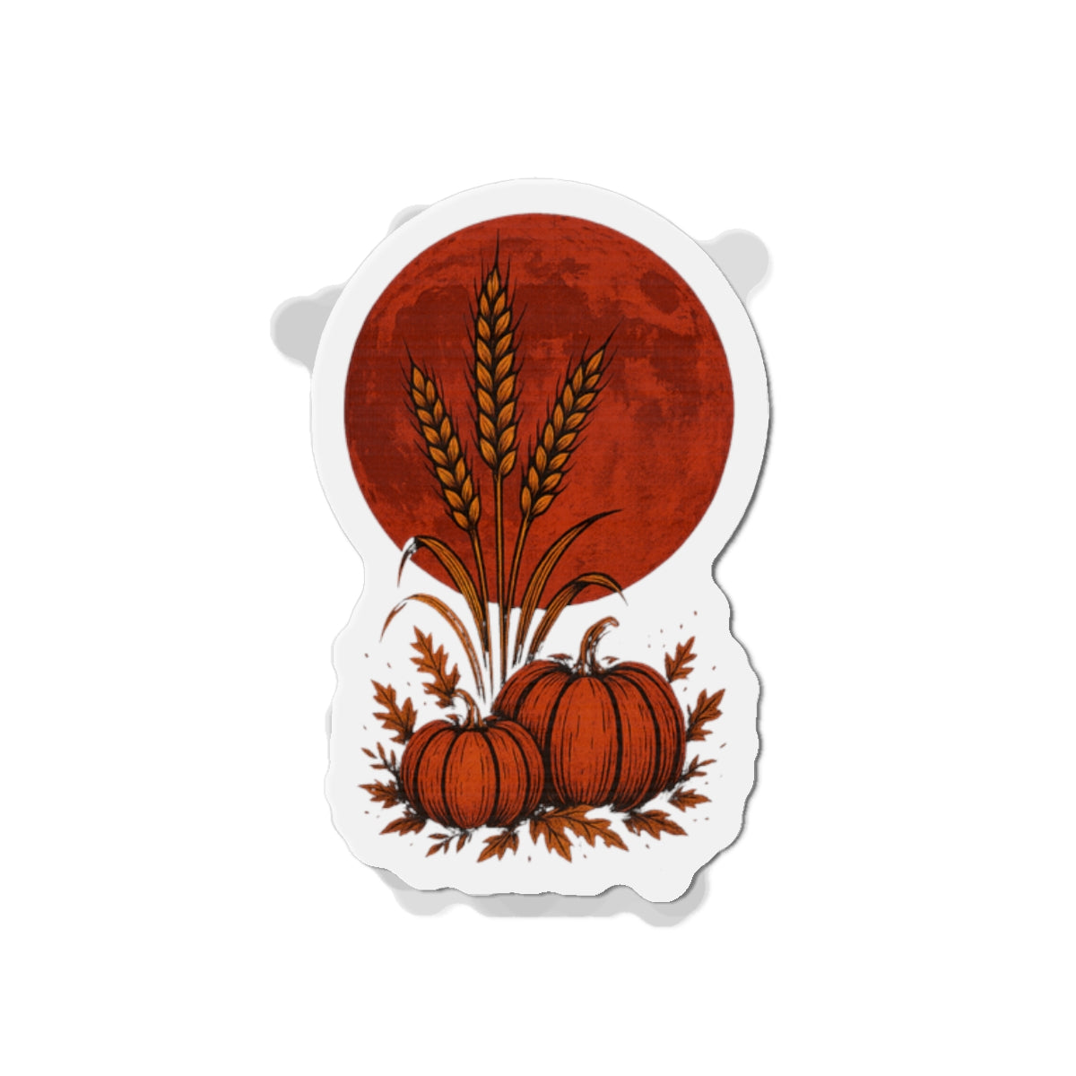Harvest-Themed Die-Cut Magnets | Fall Decor, Pumpkin Lover Gifts, Kitchen Decor, Holiday Decorations, Seasonal Home Accessories