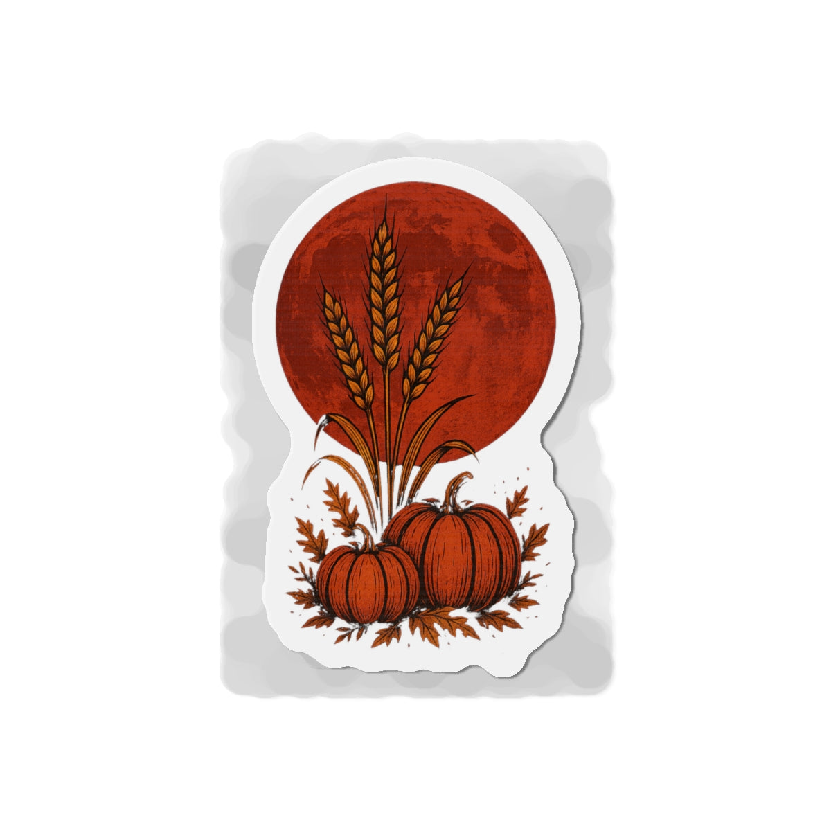 Harvest-Themed Die-Cut Magnets | Fall Decor, Pumpkin Lover Gifts, Kitchen Decor, Holiday Decorations, Seasonal Home Accessories