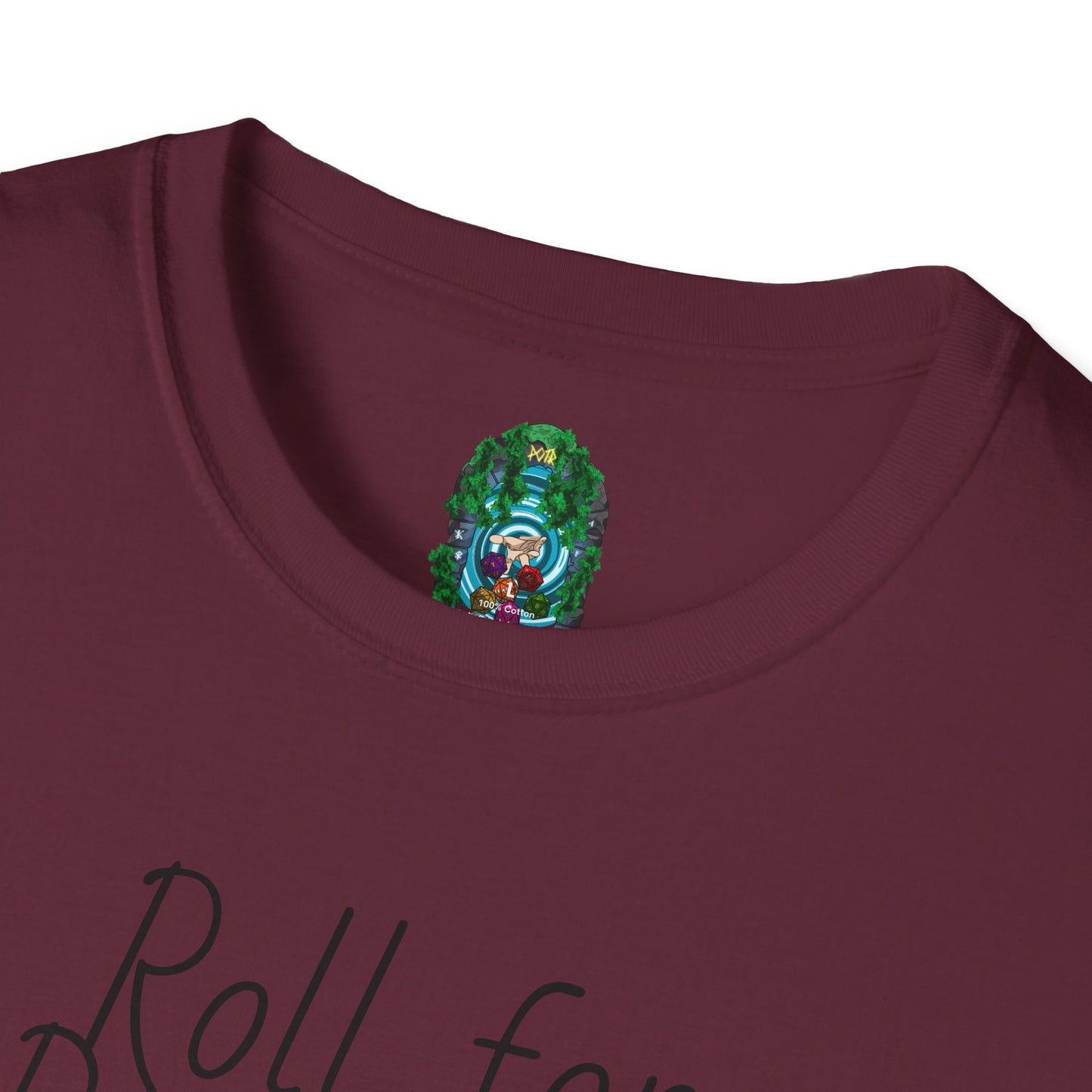 Roll for Persuasion Unisex Softstyle T-Shirt - Ideal for Gamers & D&D Fans