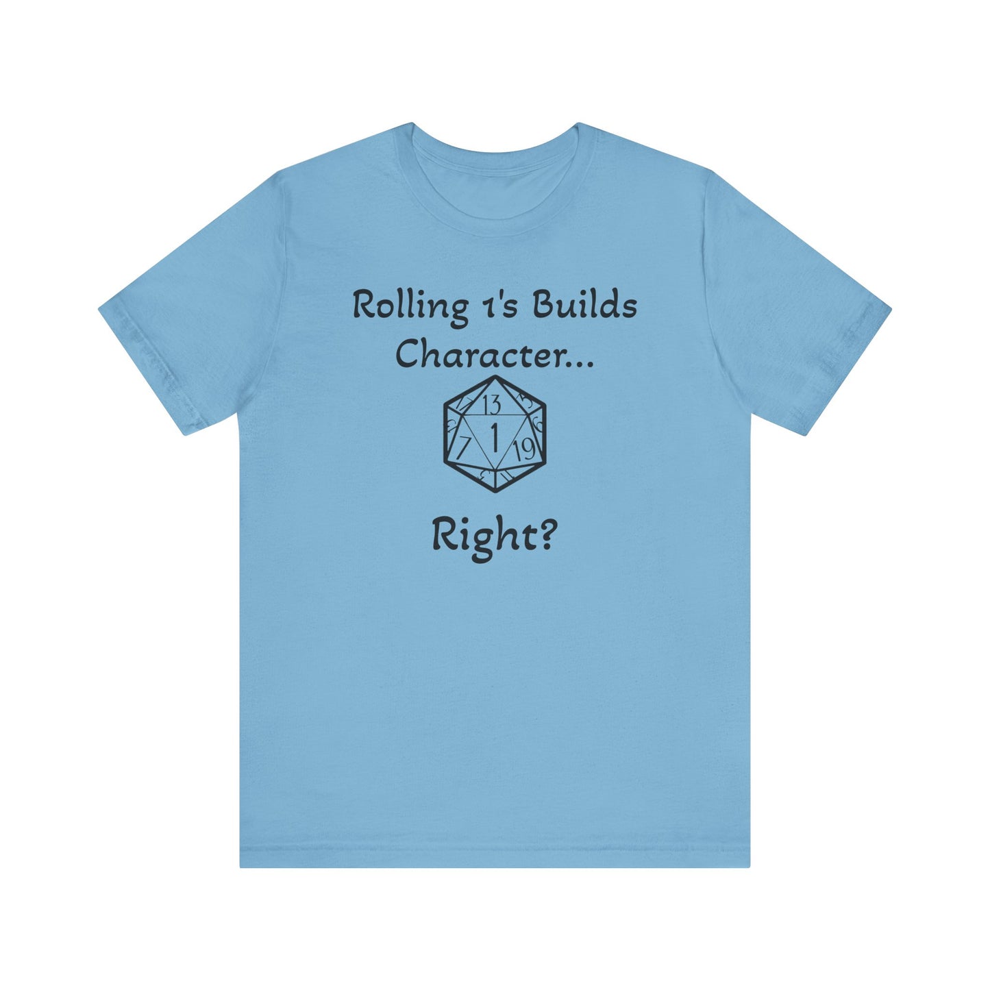 Builds Character Unisex Jersey Short Sleeve Tee