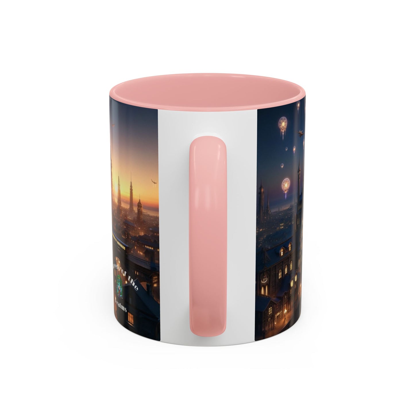 Accent Coffee Mug Fenic Elegant Ceramic Coffee Cup Available in 11oz and 15oz Sizes