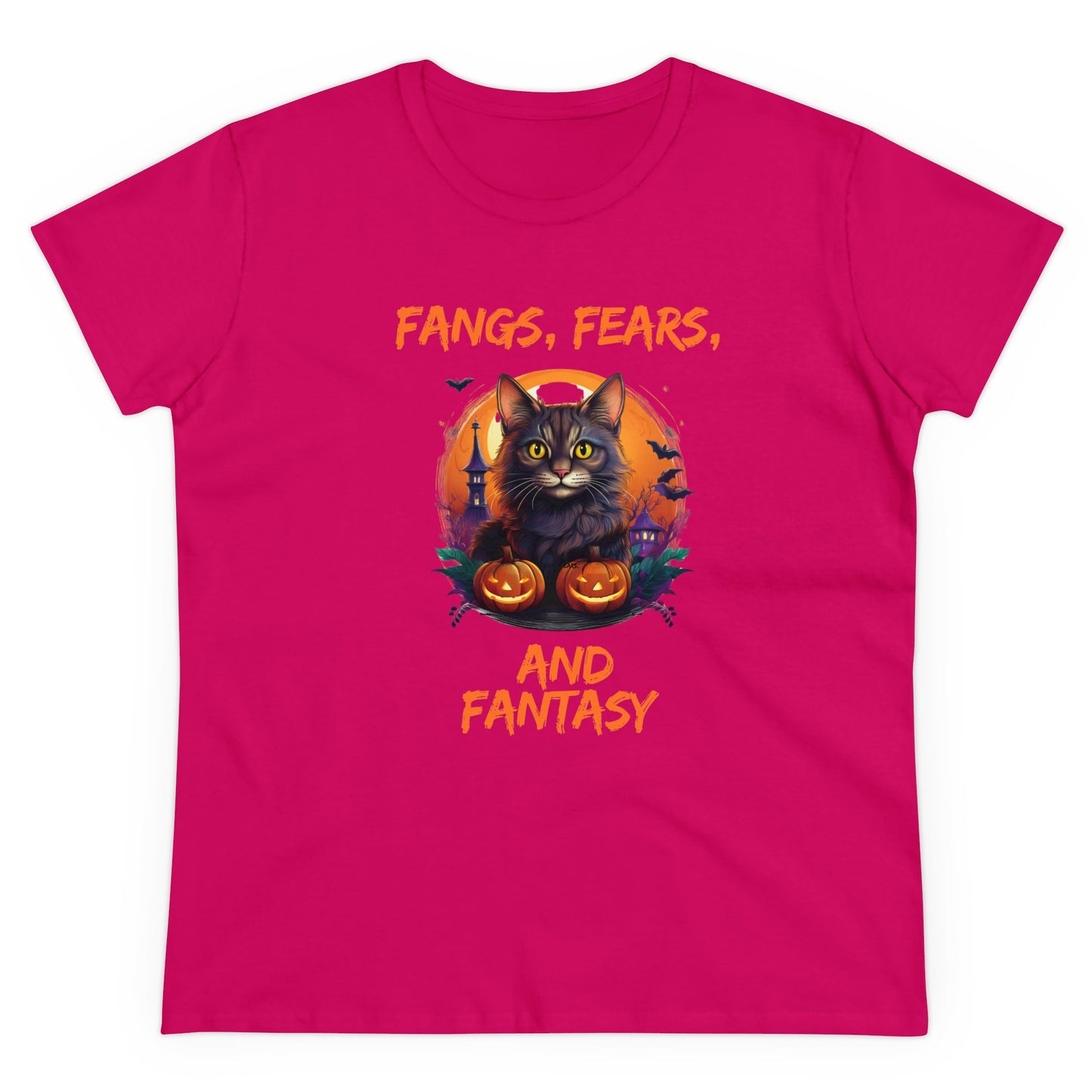 Fangs fears Women's Midweight Cotton Tee