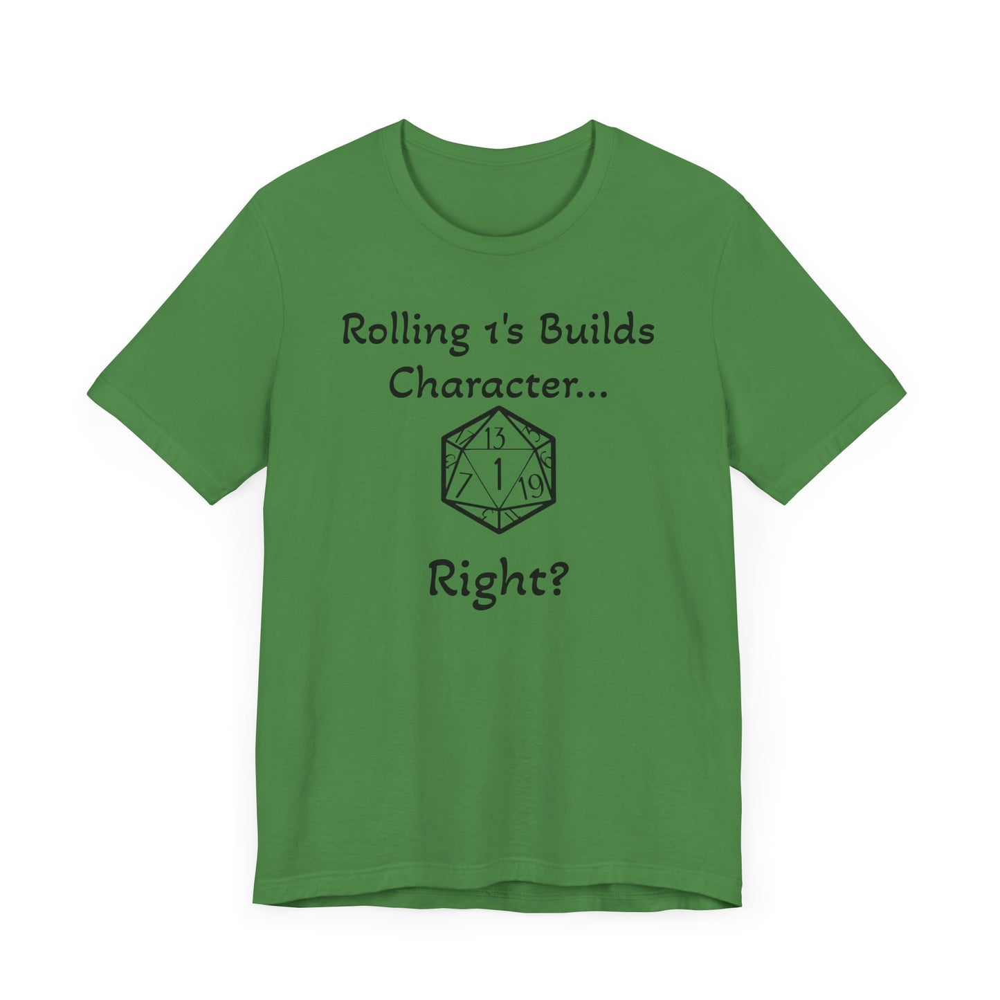 Builds Character Unisex Jersey Short Sleeve Tee