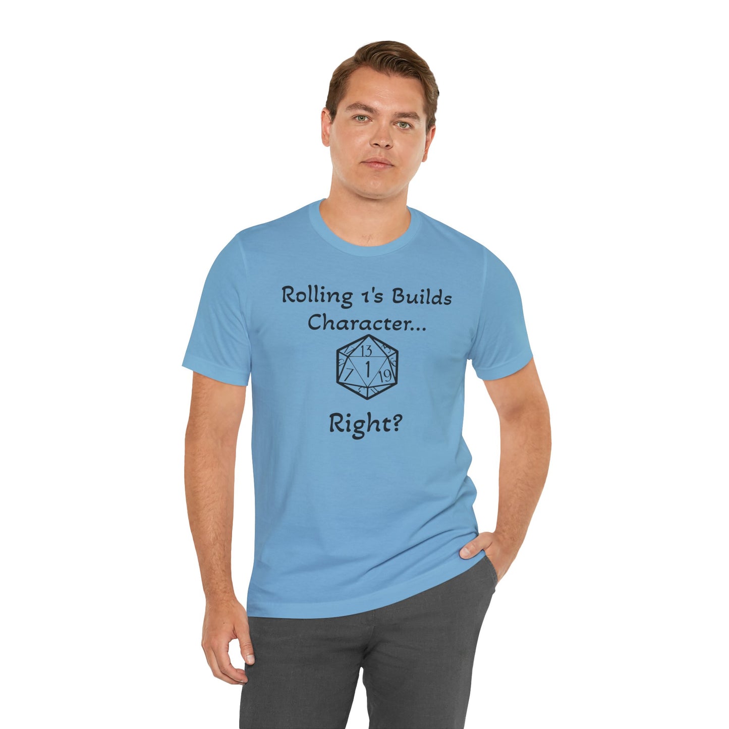 Builds Character Unisex Jersey Short Sleeve Tee